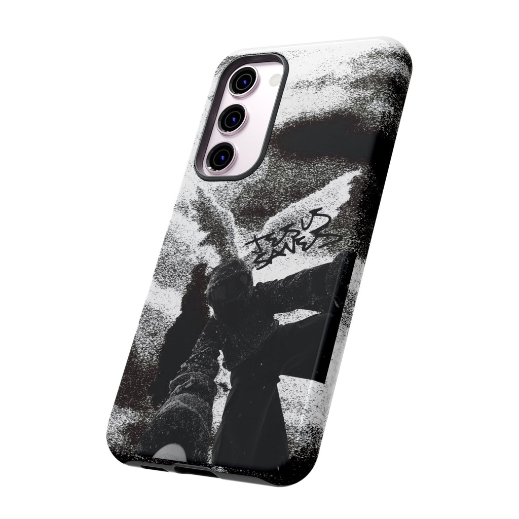 "Jesus Saves" Snowboarder - Tough Phone Case