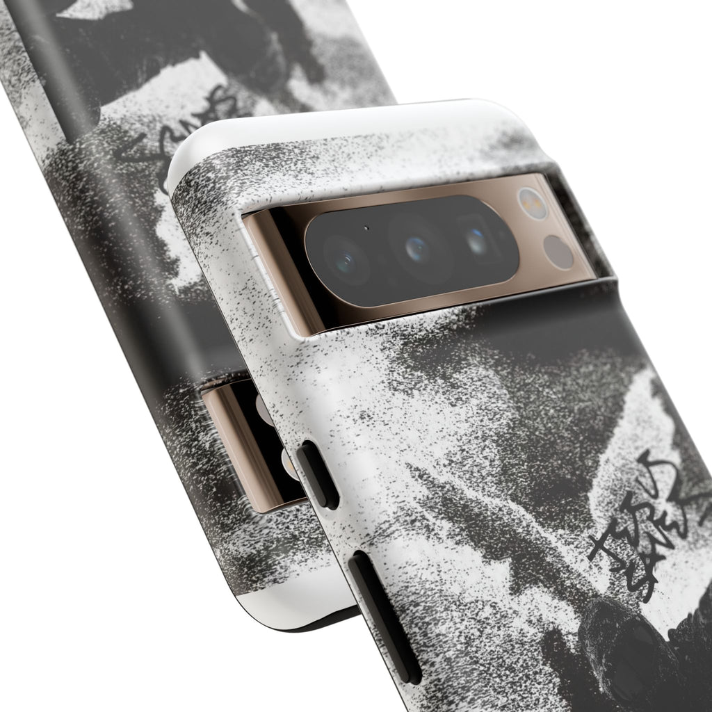 "Jesus Saves" Snowboarder - Tough Phone Case