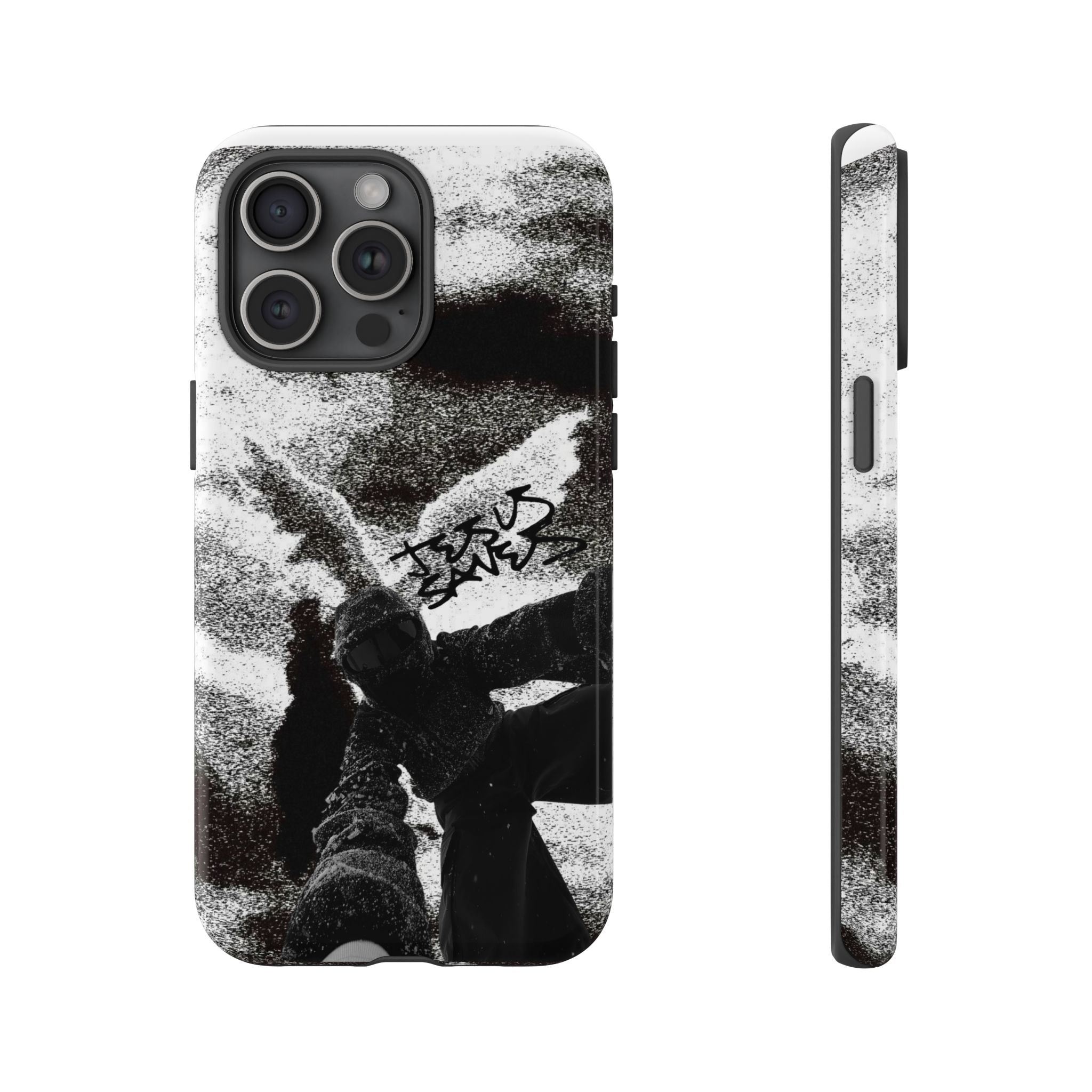 "Jesus Saves" Snowboarder - Tough Phone Case