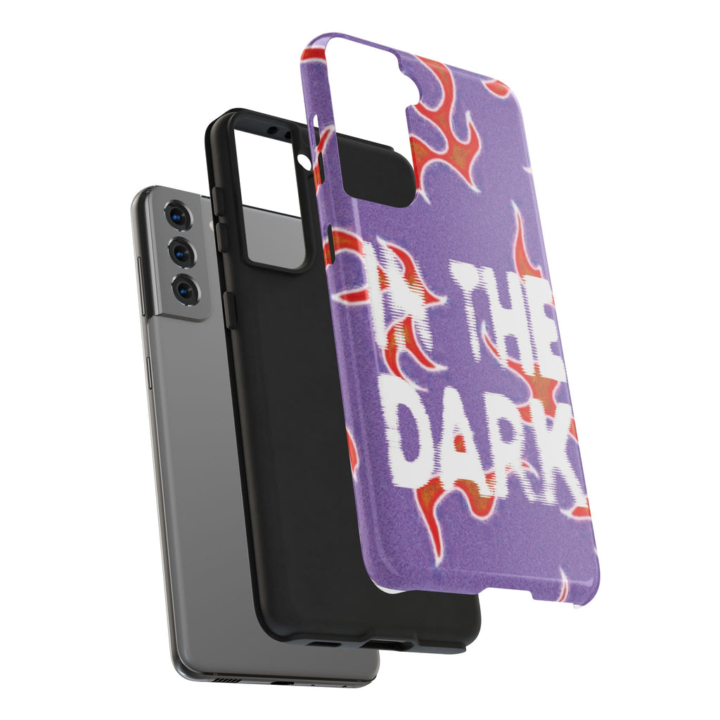 "In the Dark" Purple Flame - Phone Case