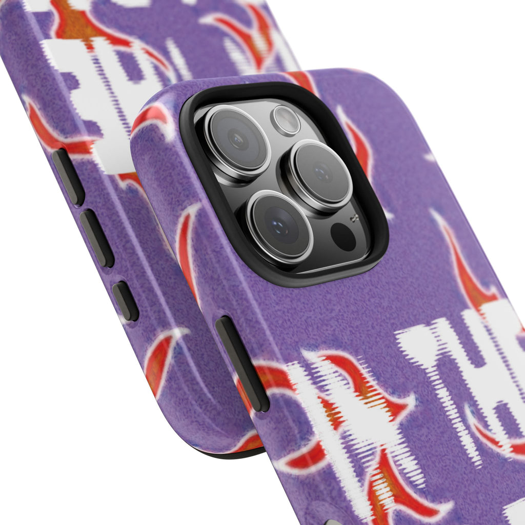"In the Dark" Purple Flame - Phone Case