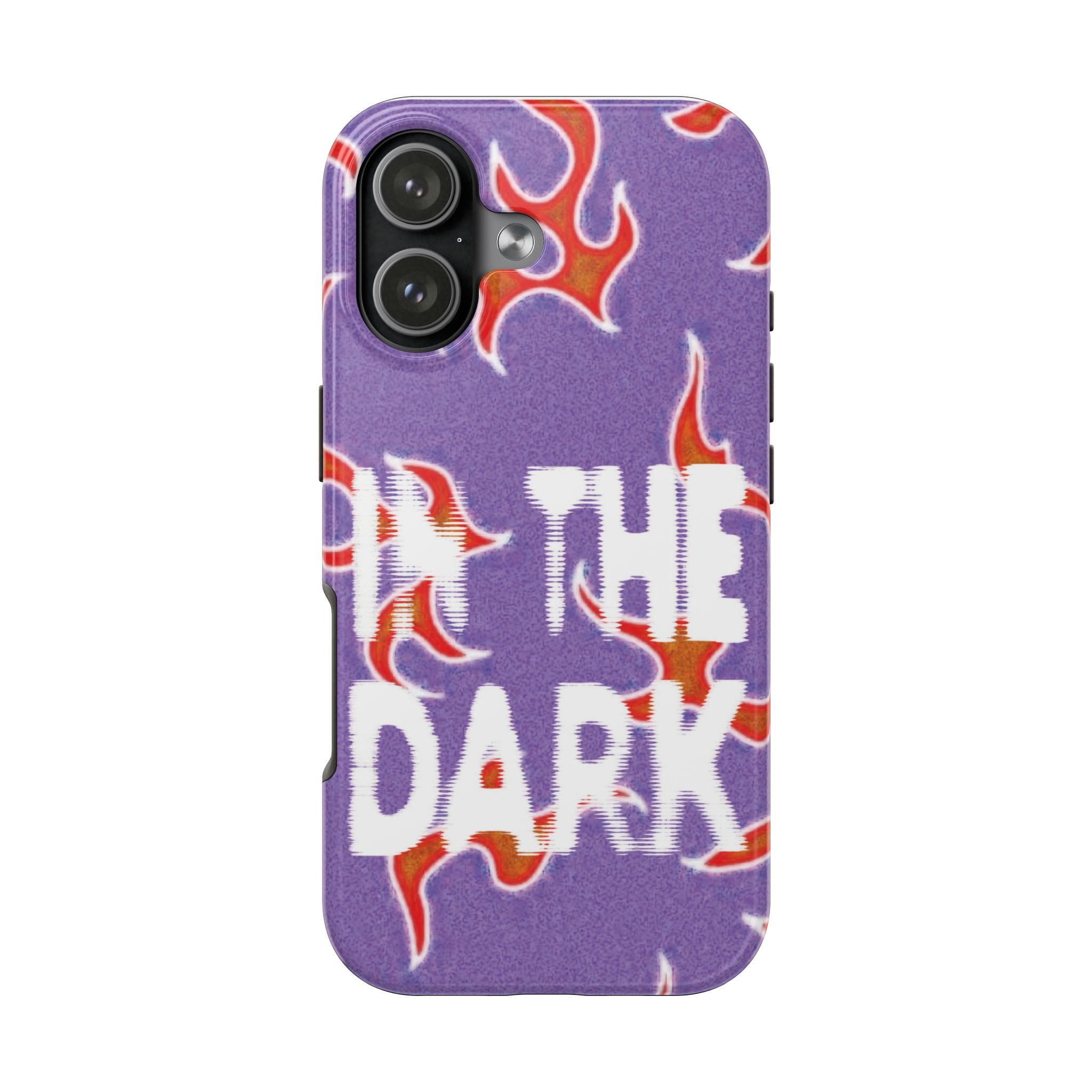 "In the Dark" Purple Flame - Phone Case