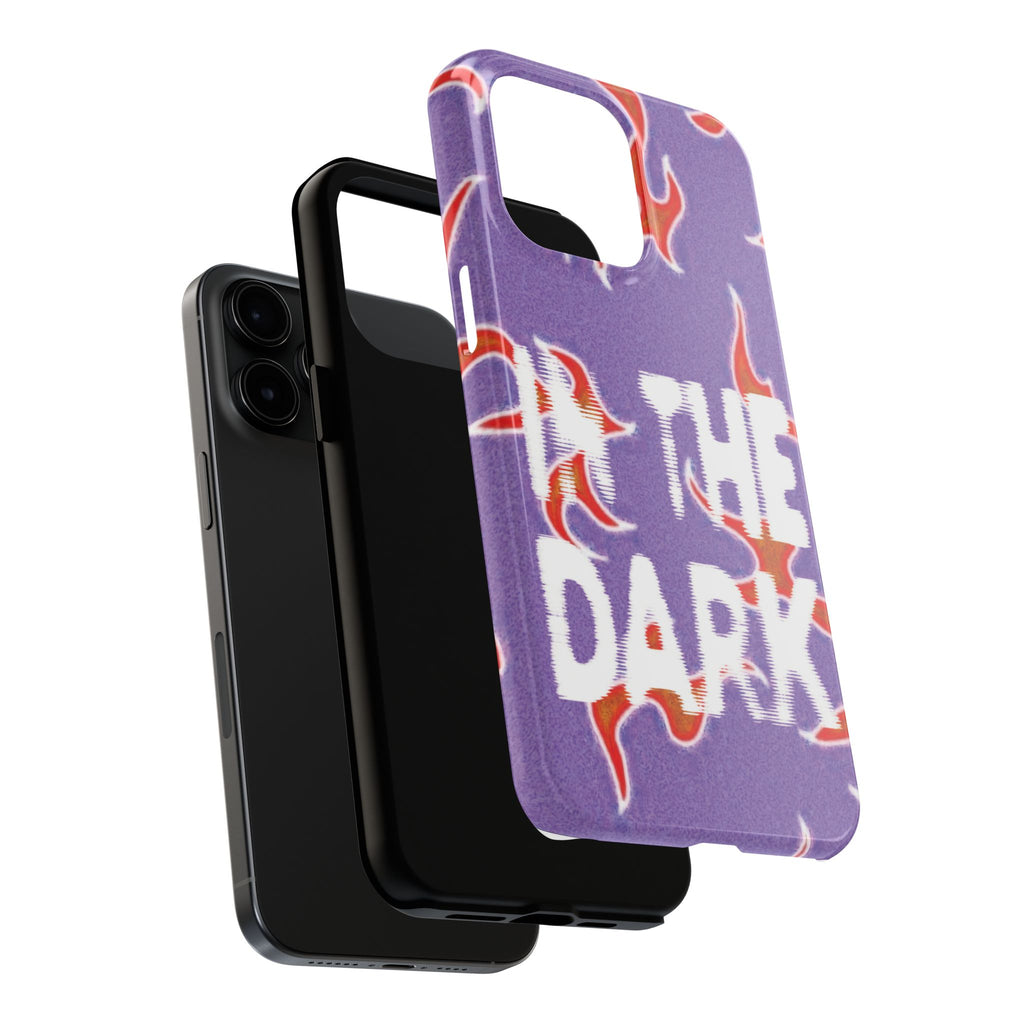 "In the Dark" Purple Flame - Phone Case