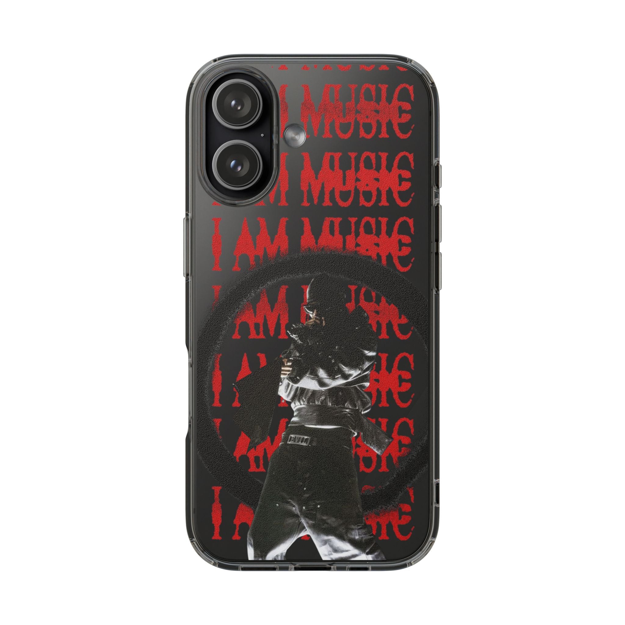 "I Am Music" - Clear Impact Phone Case