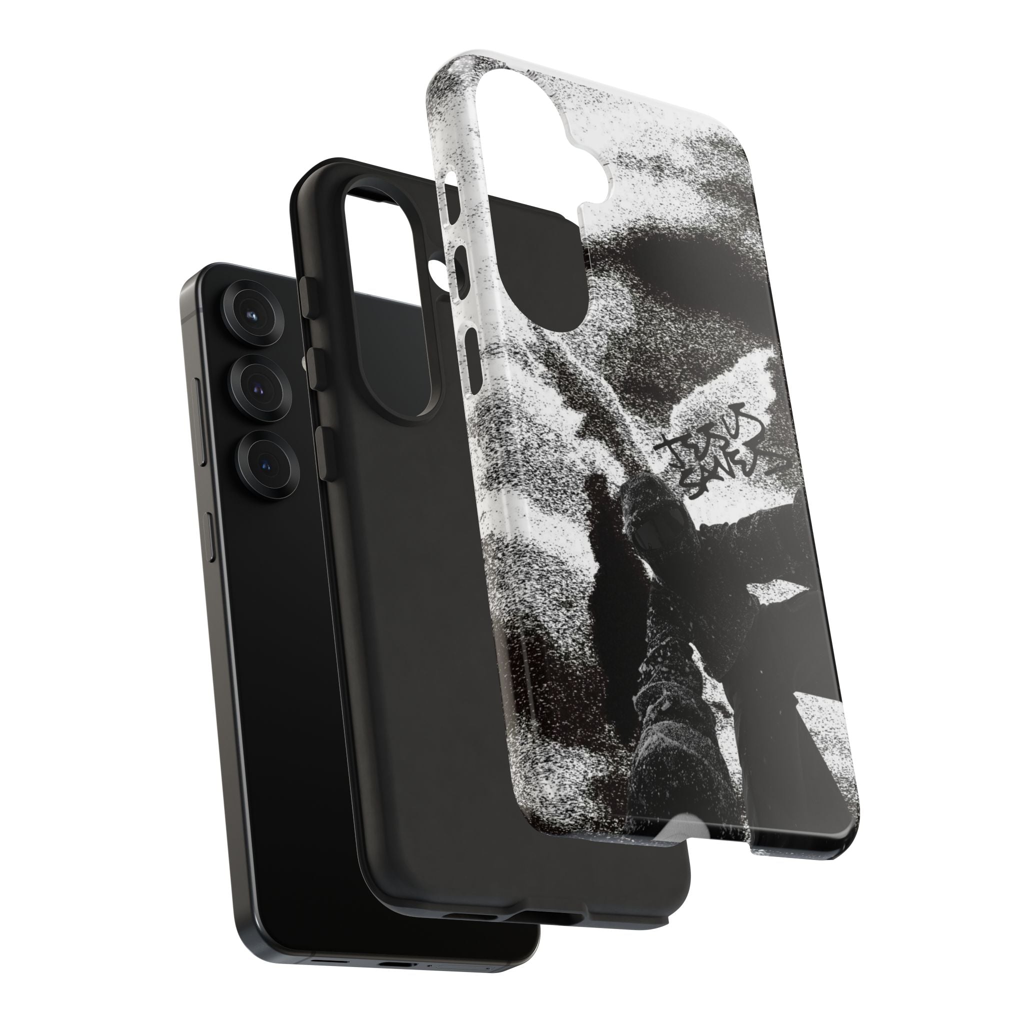 "Jesus Saves" Snowboarder - Tough Phone Case