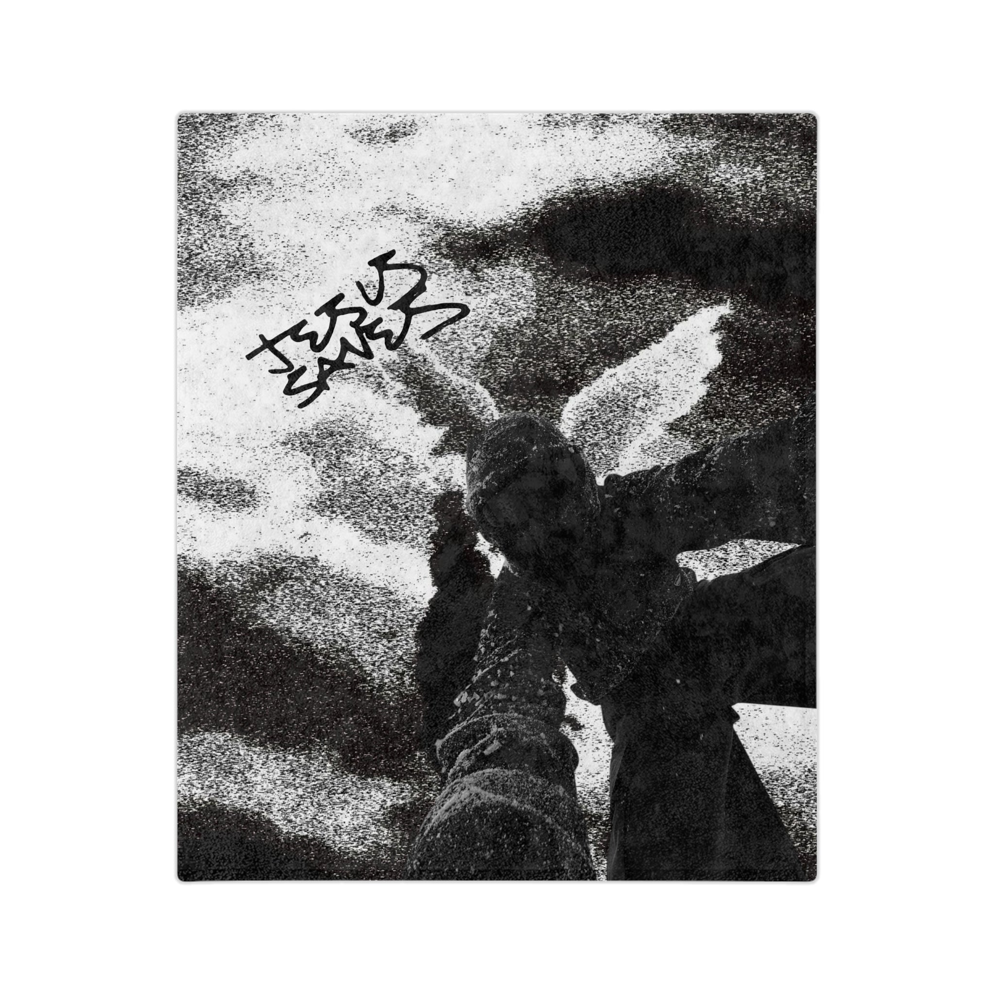 "Jesus Saves" Snowboarder - Microfiber Blanket