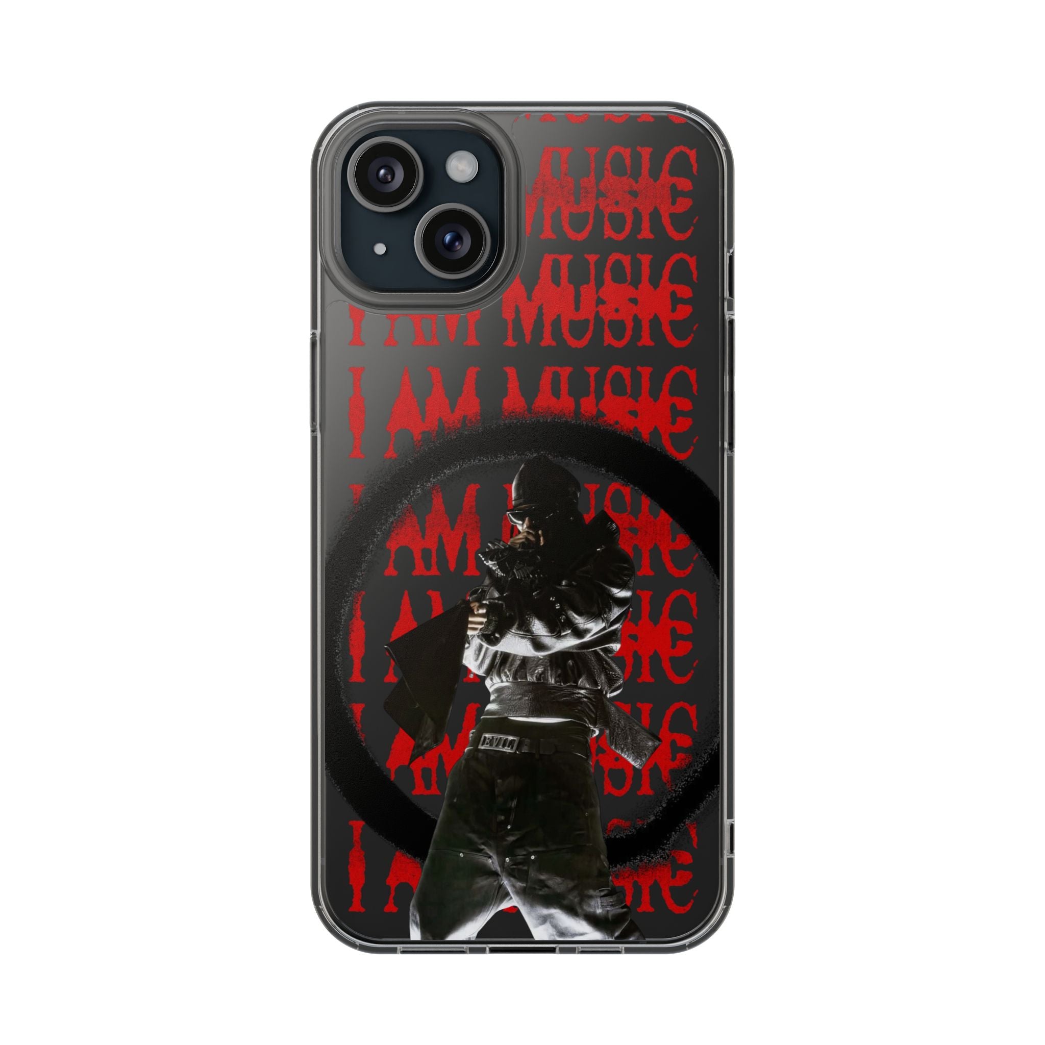 "I Am Music" - Clear Impact Phone Case