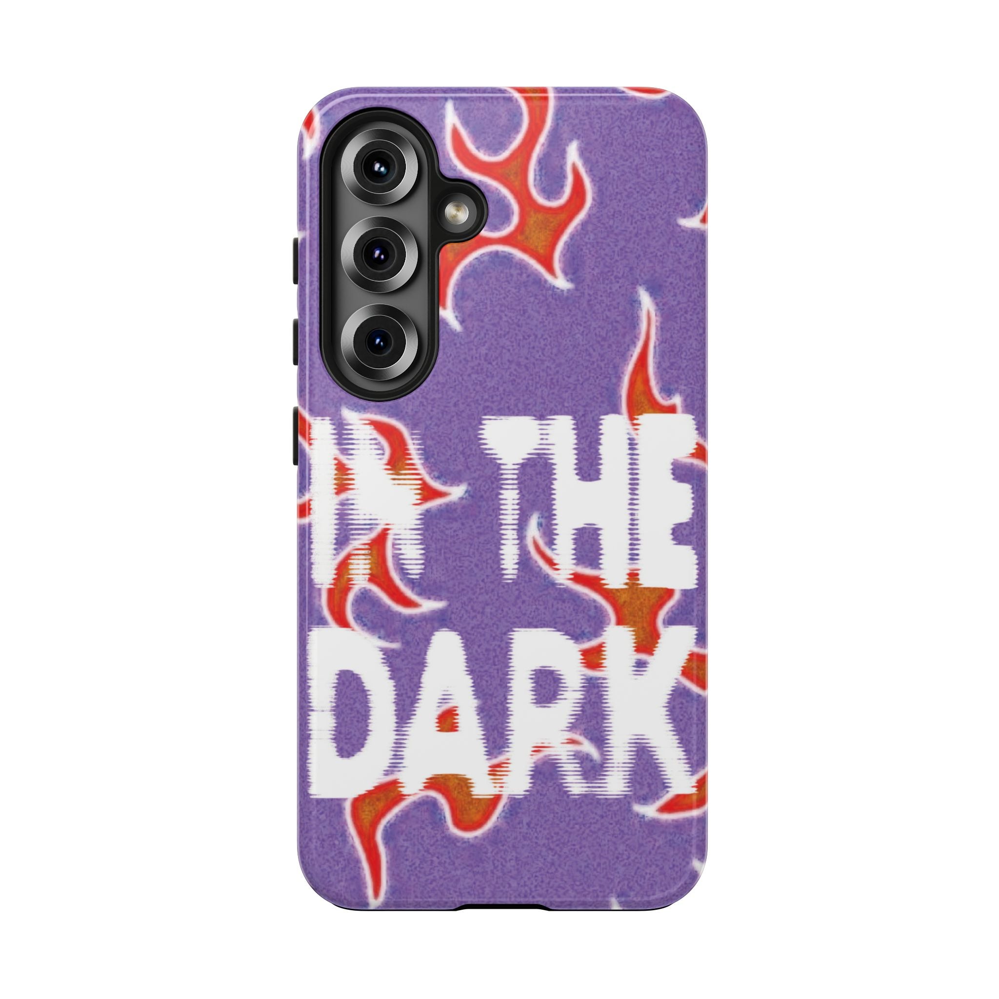 "In the Dark" Purple Flame - Phone Case
