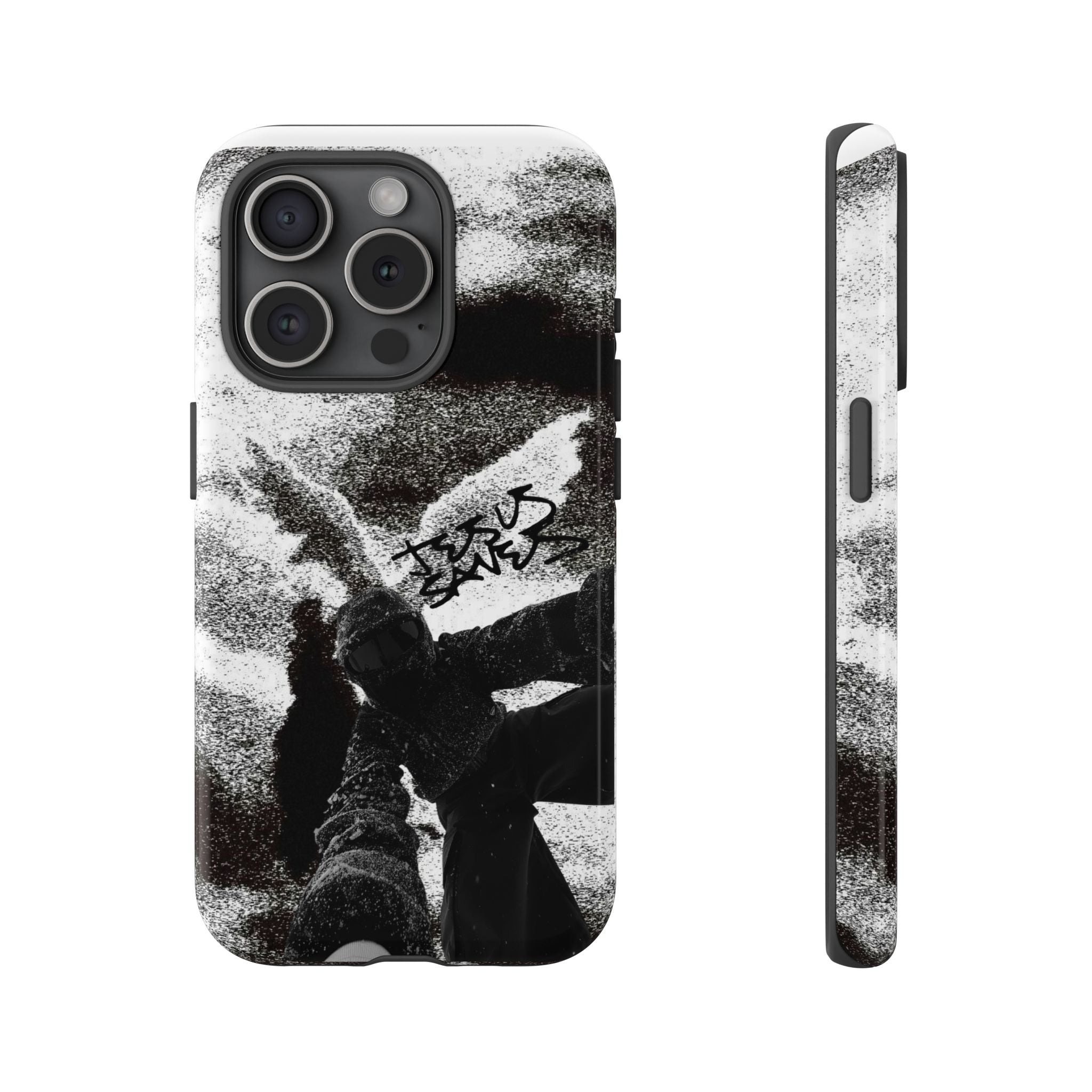 "Jesus Saves" Snowboarder - Tough Phone Case