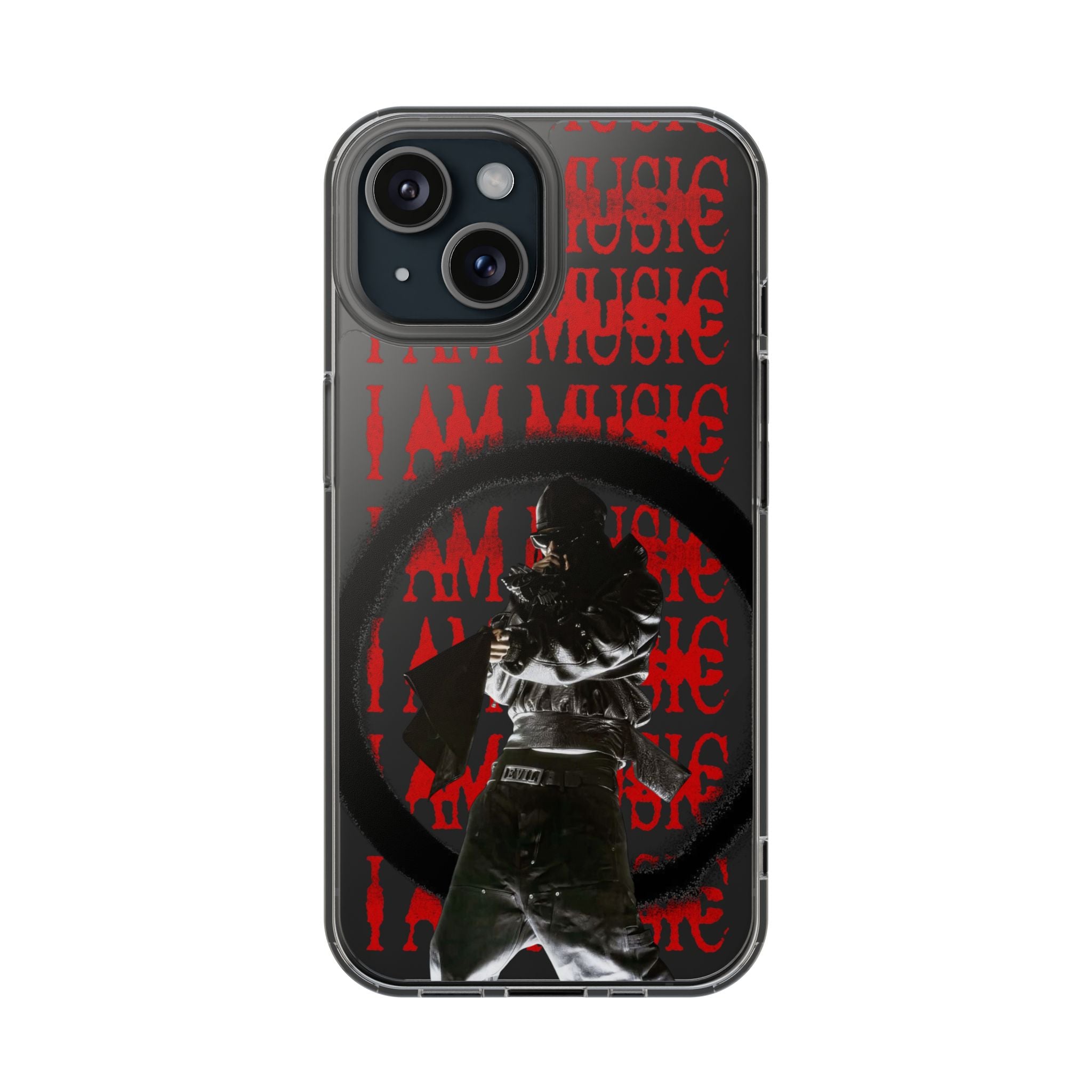"I Am Music" - Clear Impact Phone Case
