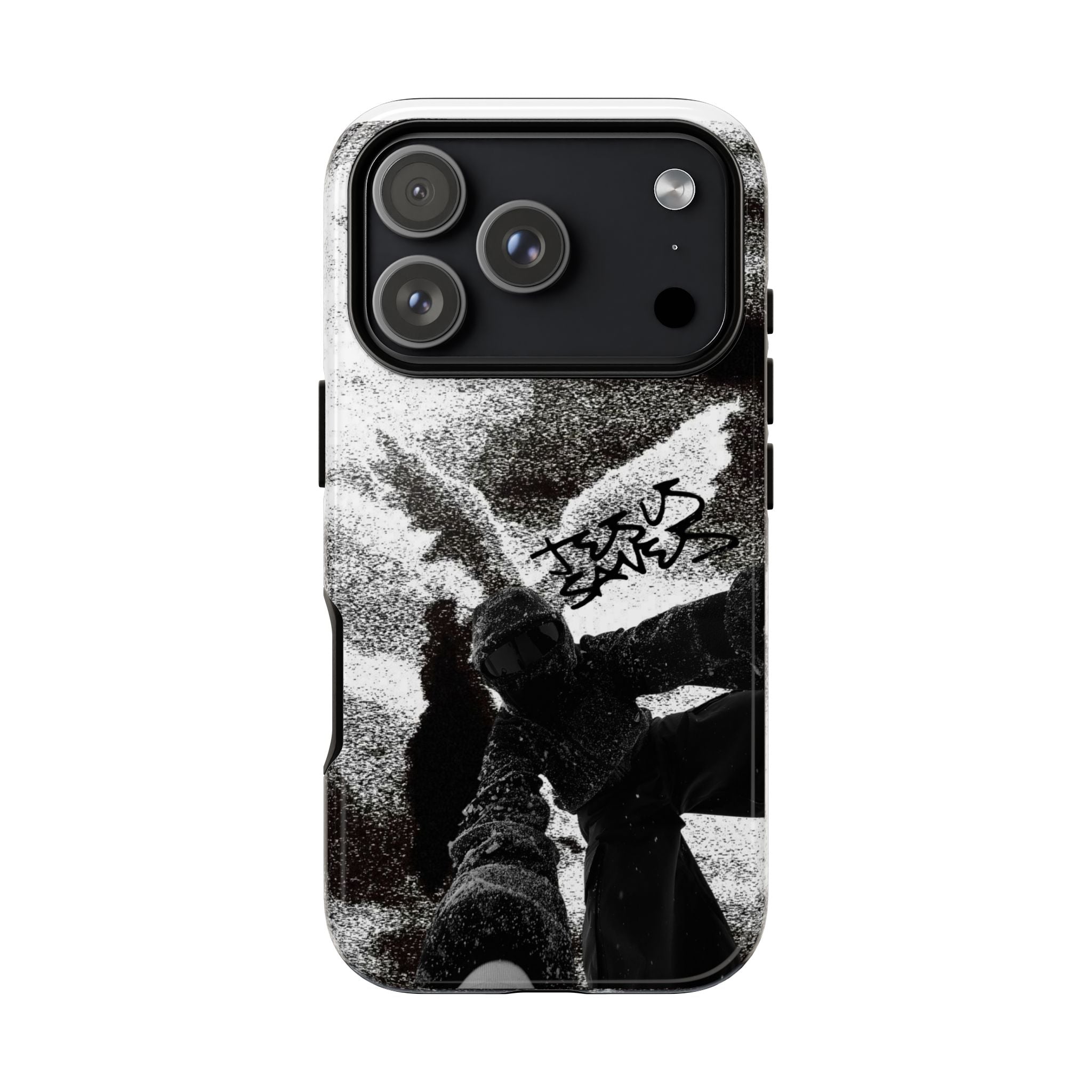"Jesus Saves" Snowboarder - Tough Phone Case