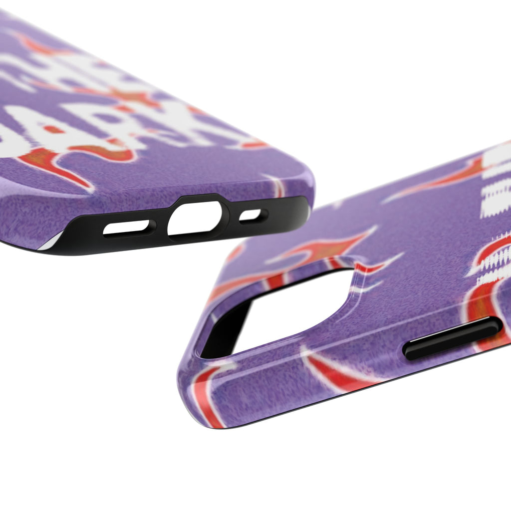 "In the Dark" Purple Flame - Phone Case
