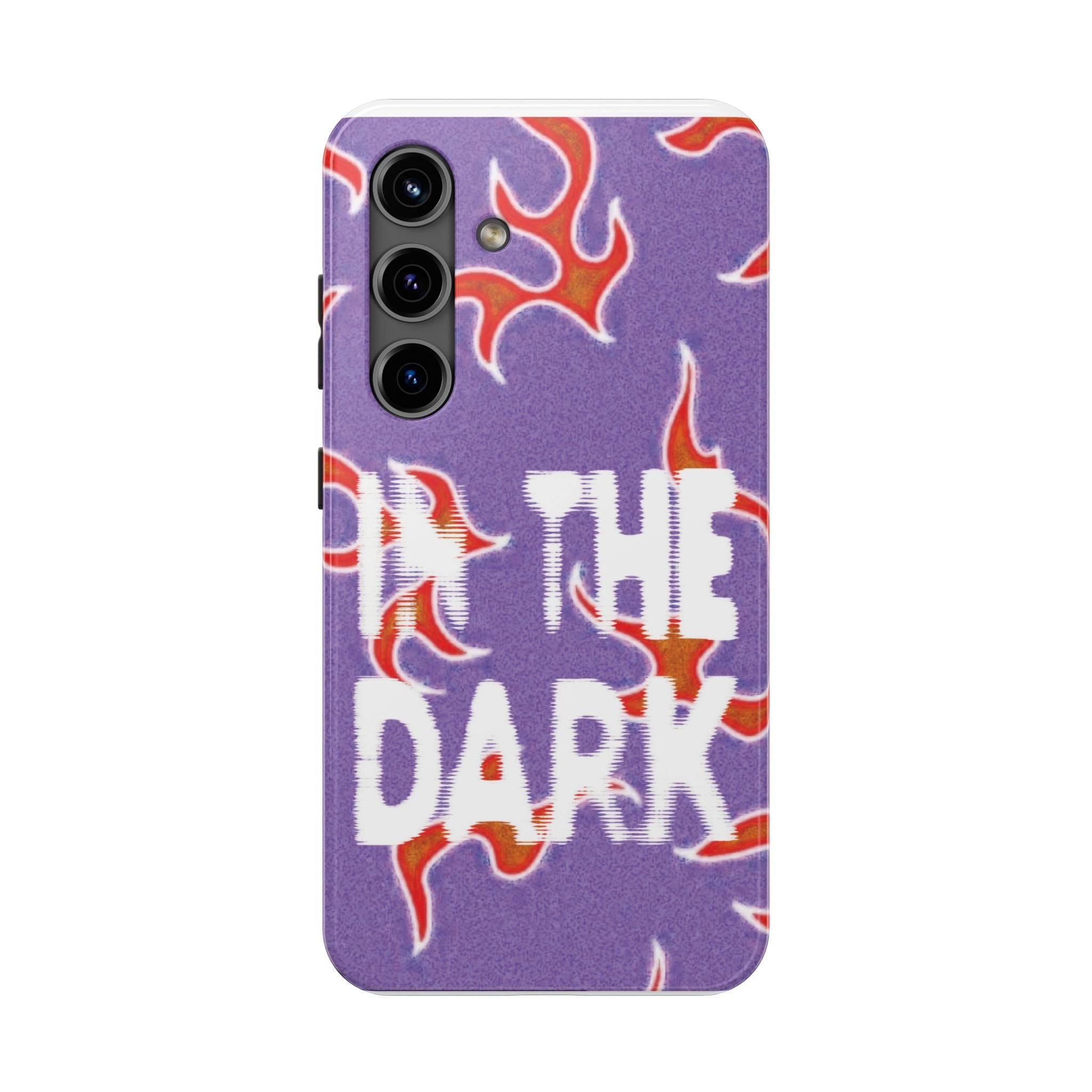 "In the Dark" Purple Flame - Phone Case