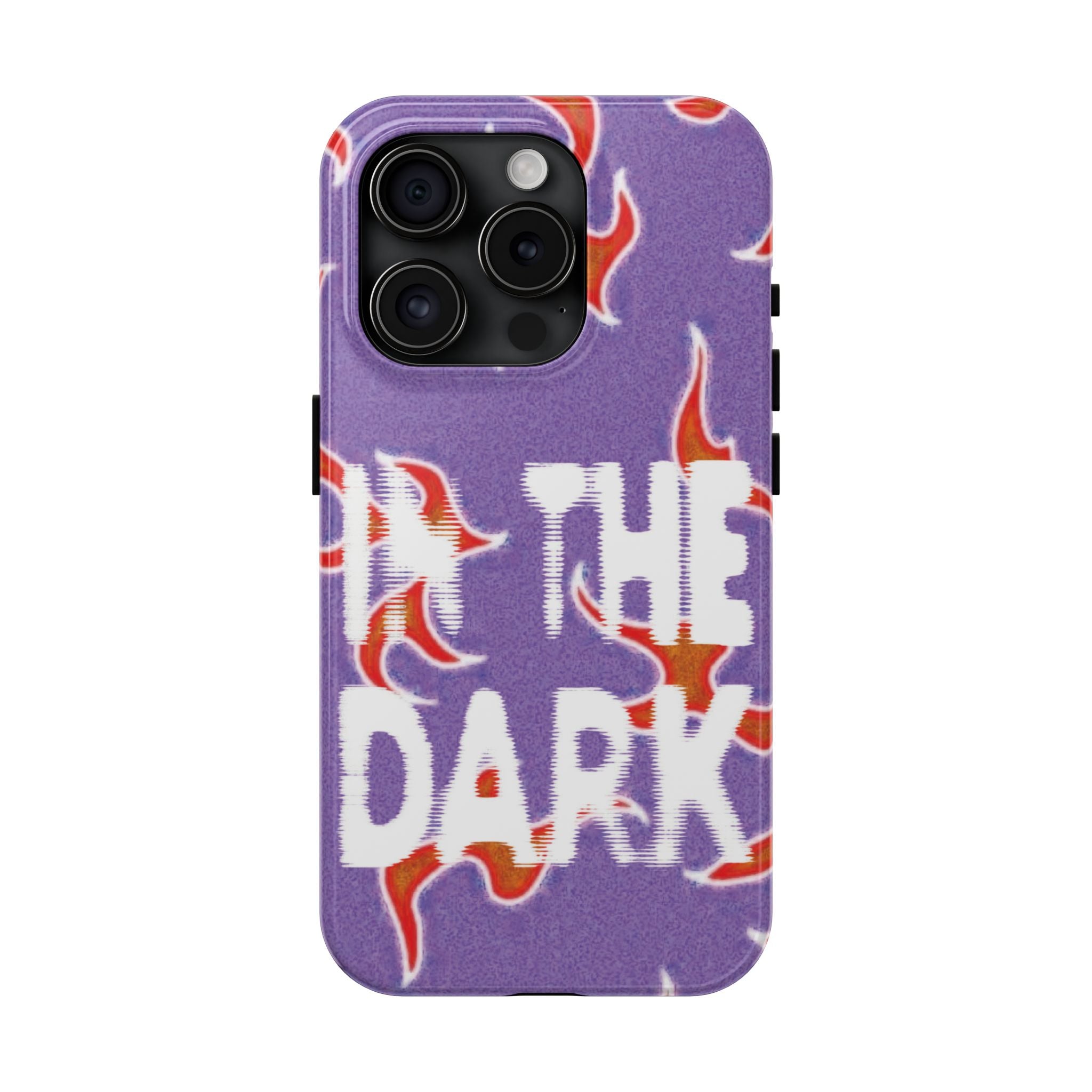 "In the Dark" Purple Flame - Phone Case