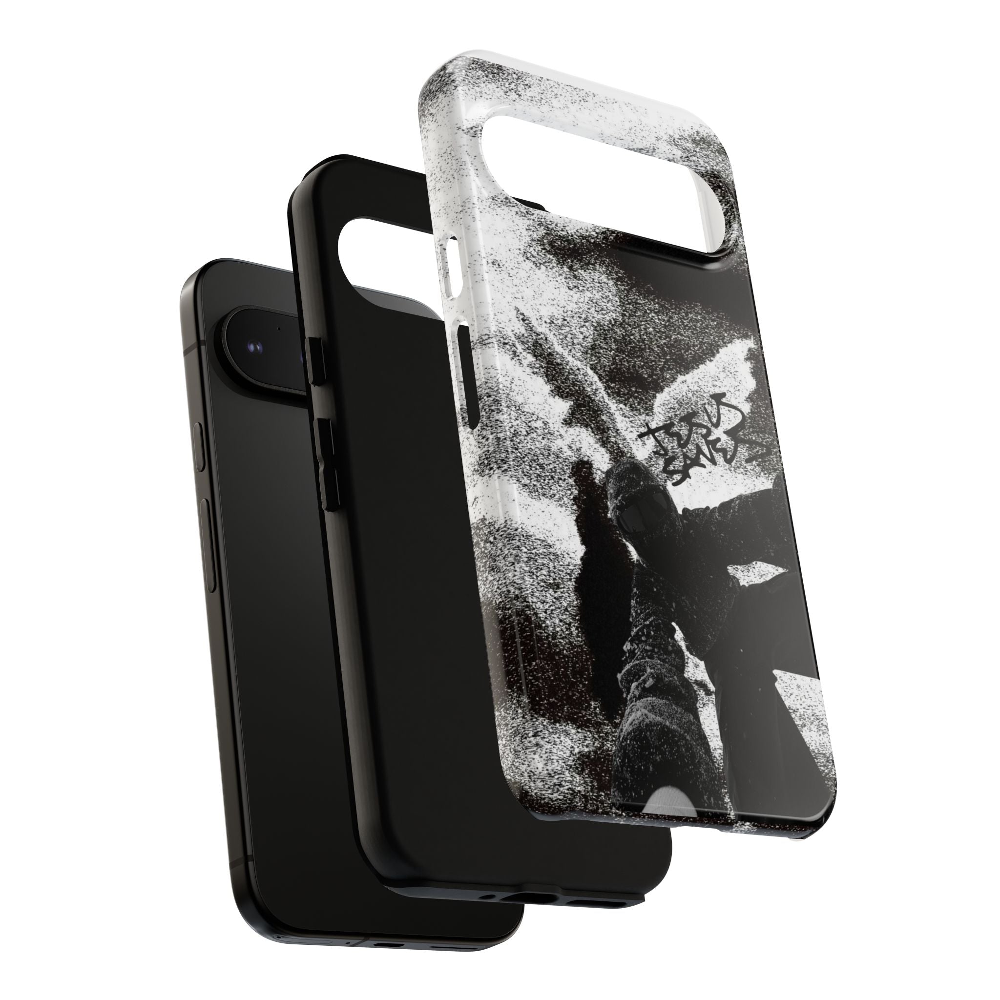 "Jesus Saves" Snowboarder - Tough Phone Case