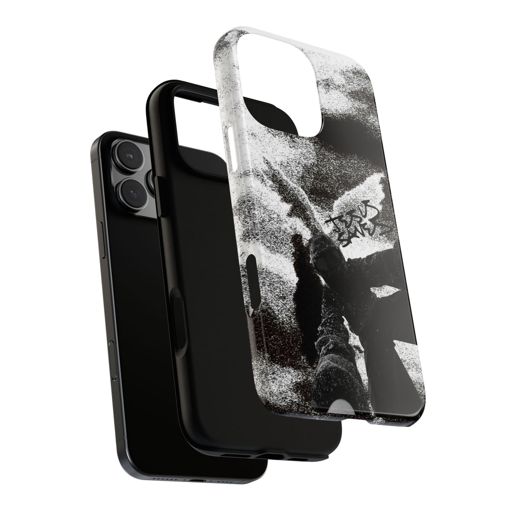 "Jesus Saves" Snowboarder - Tough Phone Case