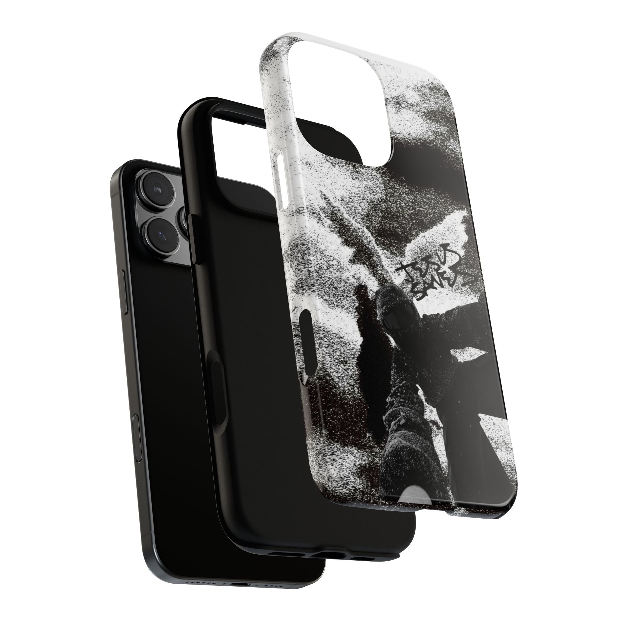 "Jesus Saves" Snowboarder - Tough Phone Case