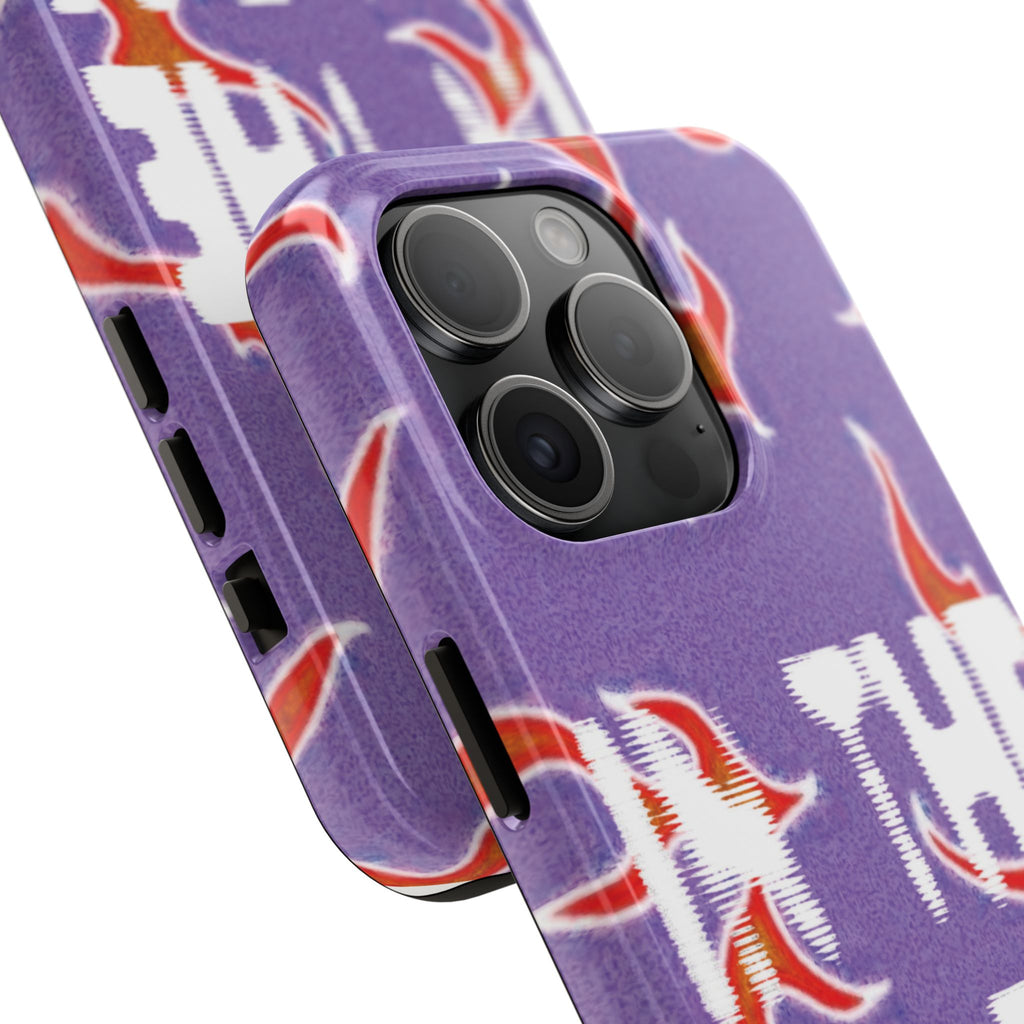 "In the Dark" Purple Flame - Phone Case