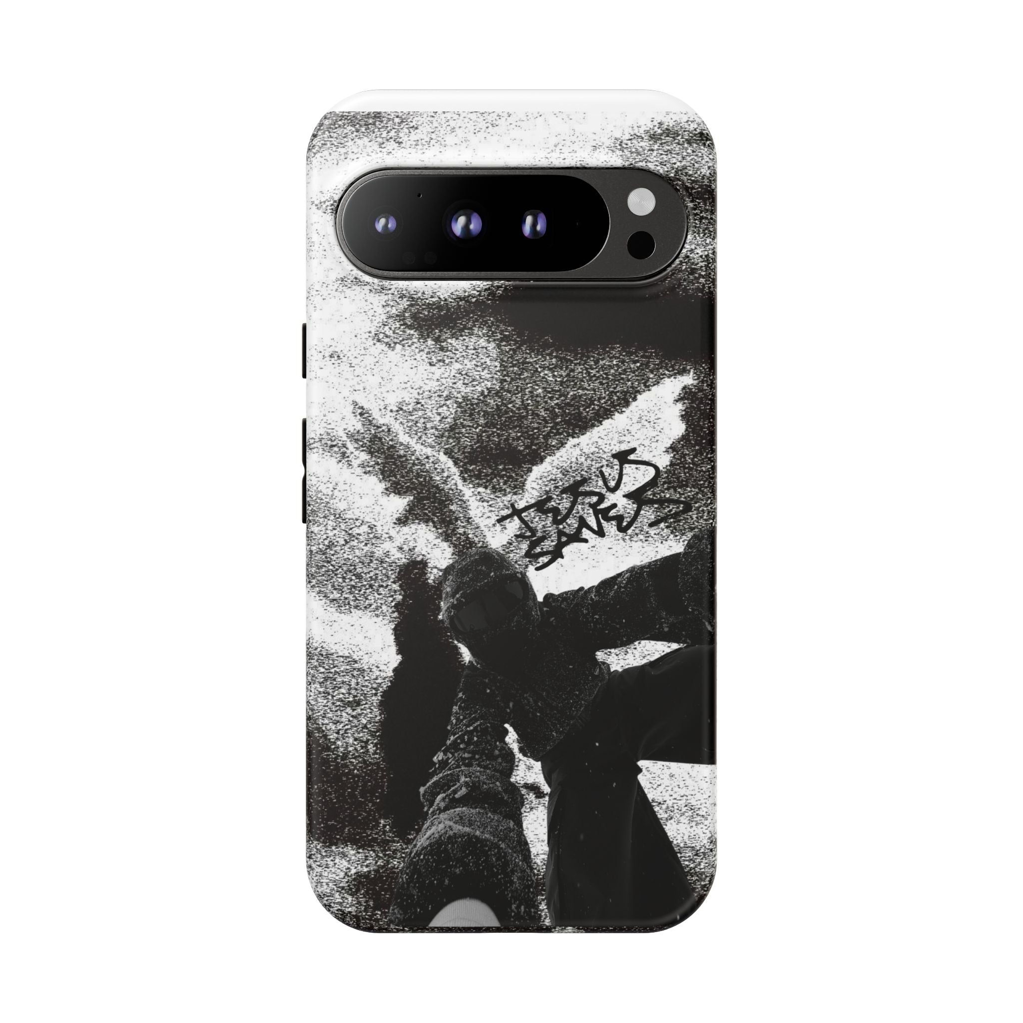 "Jesus Saves" Snowboarder - Tough Phone Case