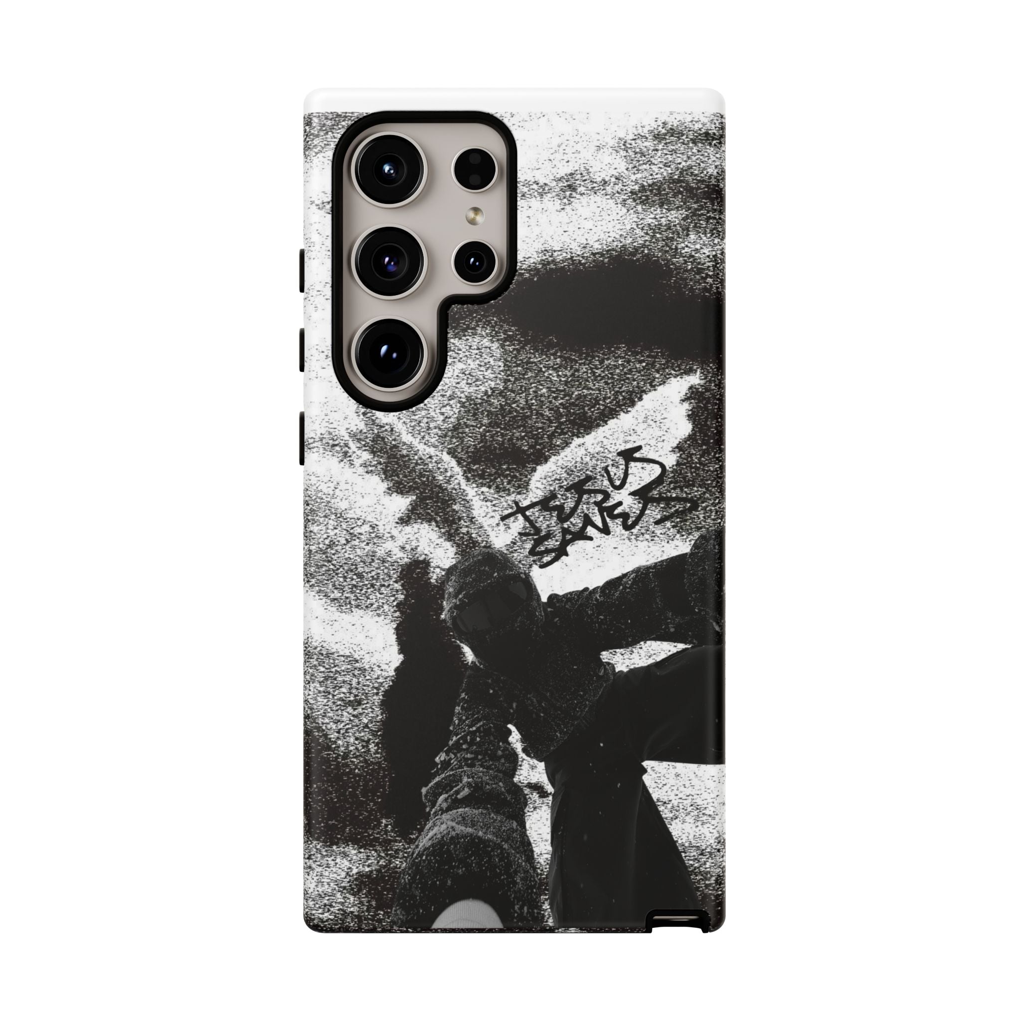 "Jesus Saves" Snowboarder - Tough Phone Case