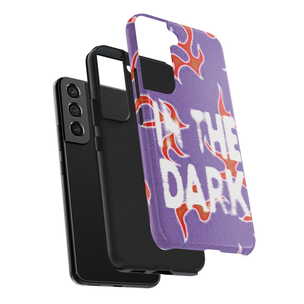 "In the Dark" Purple Flame - Phone Case
