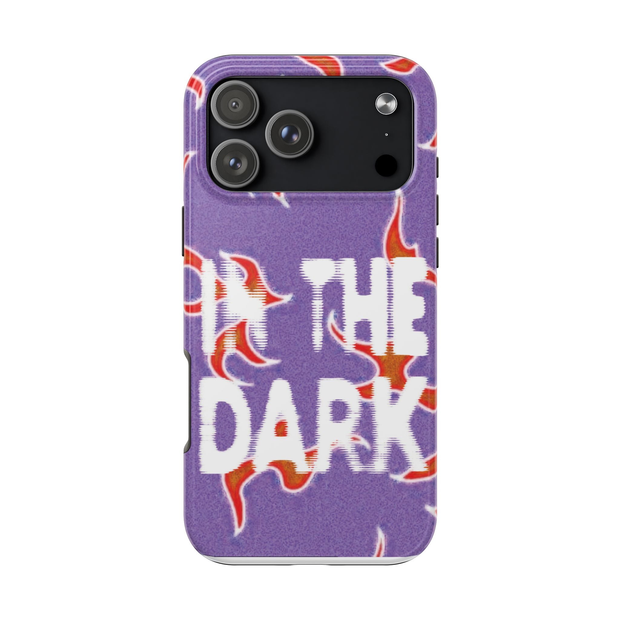 "In the Dark" Purple Flame - Phone Case