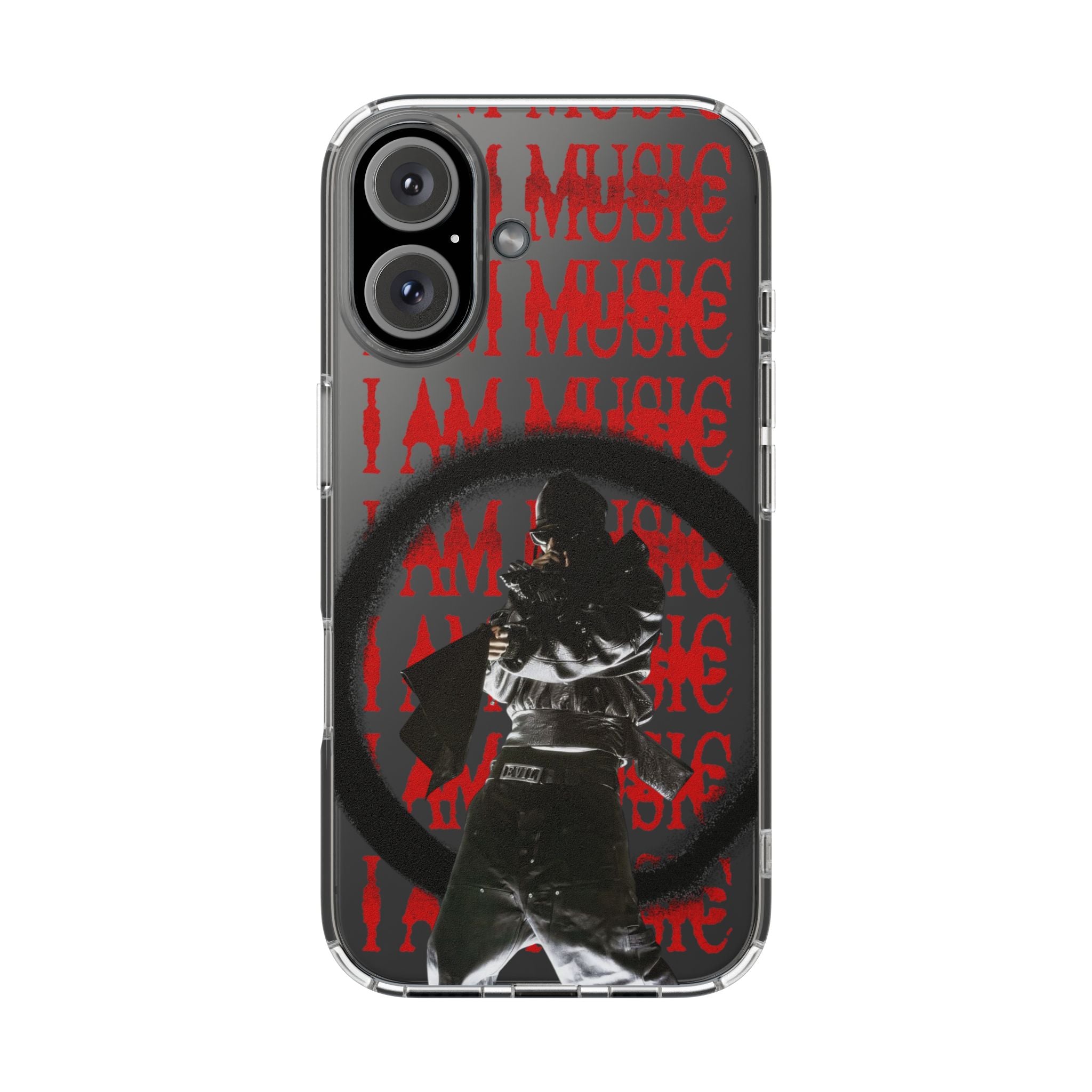 "I Am Music" - Clear Impact Phone Case