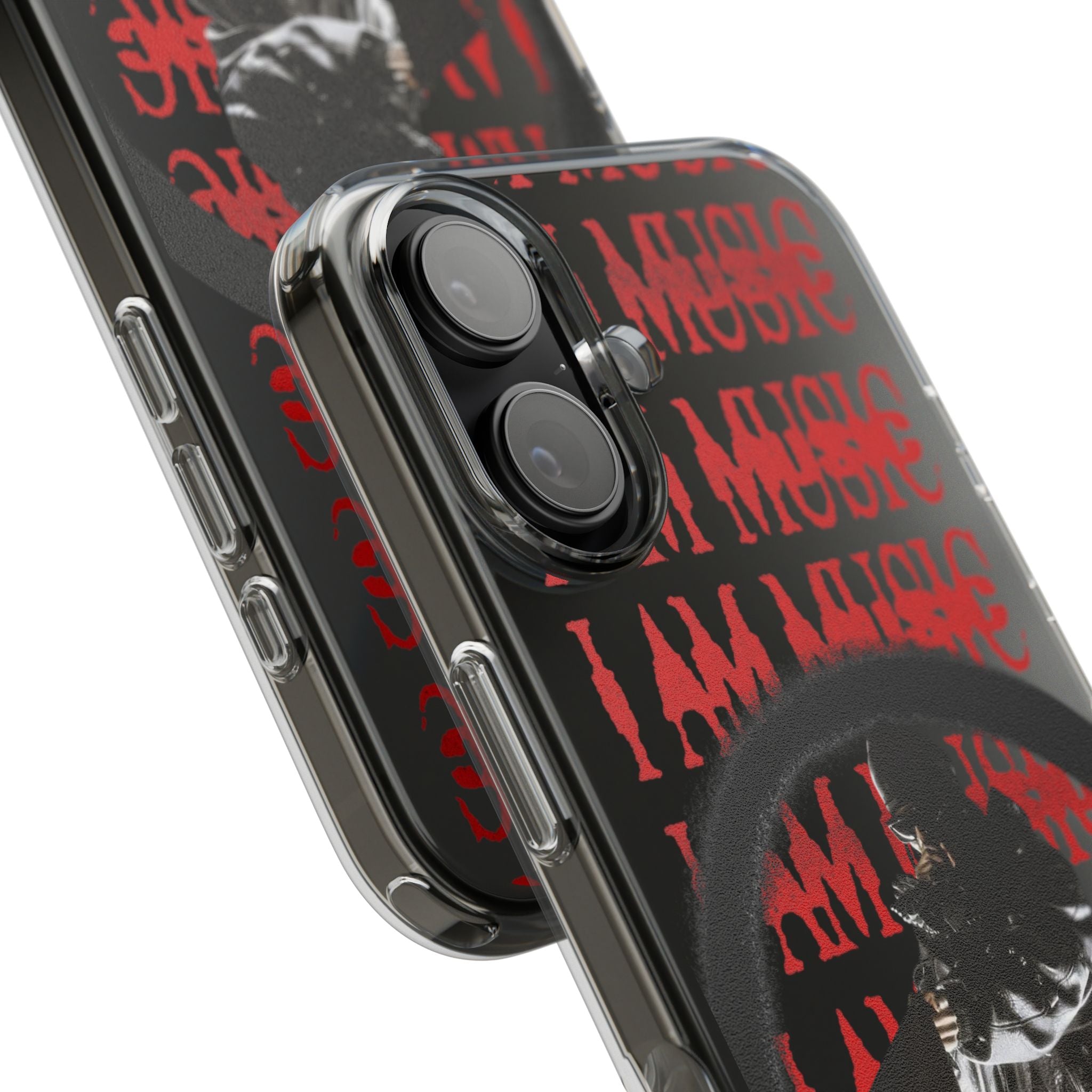 "I Am Music" - Clear Impact Phone Case
