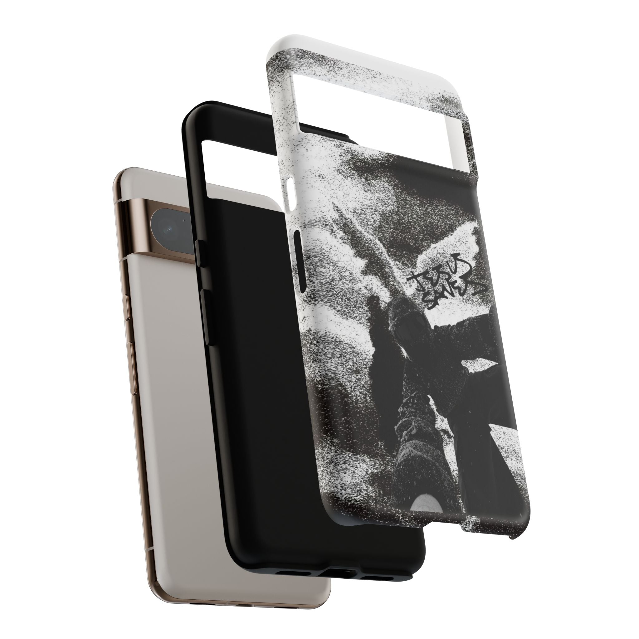 "Jesus Saves" Snowboarder - Tough Phone Case