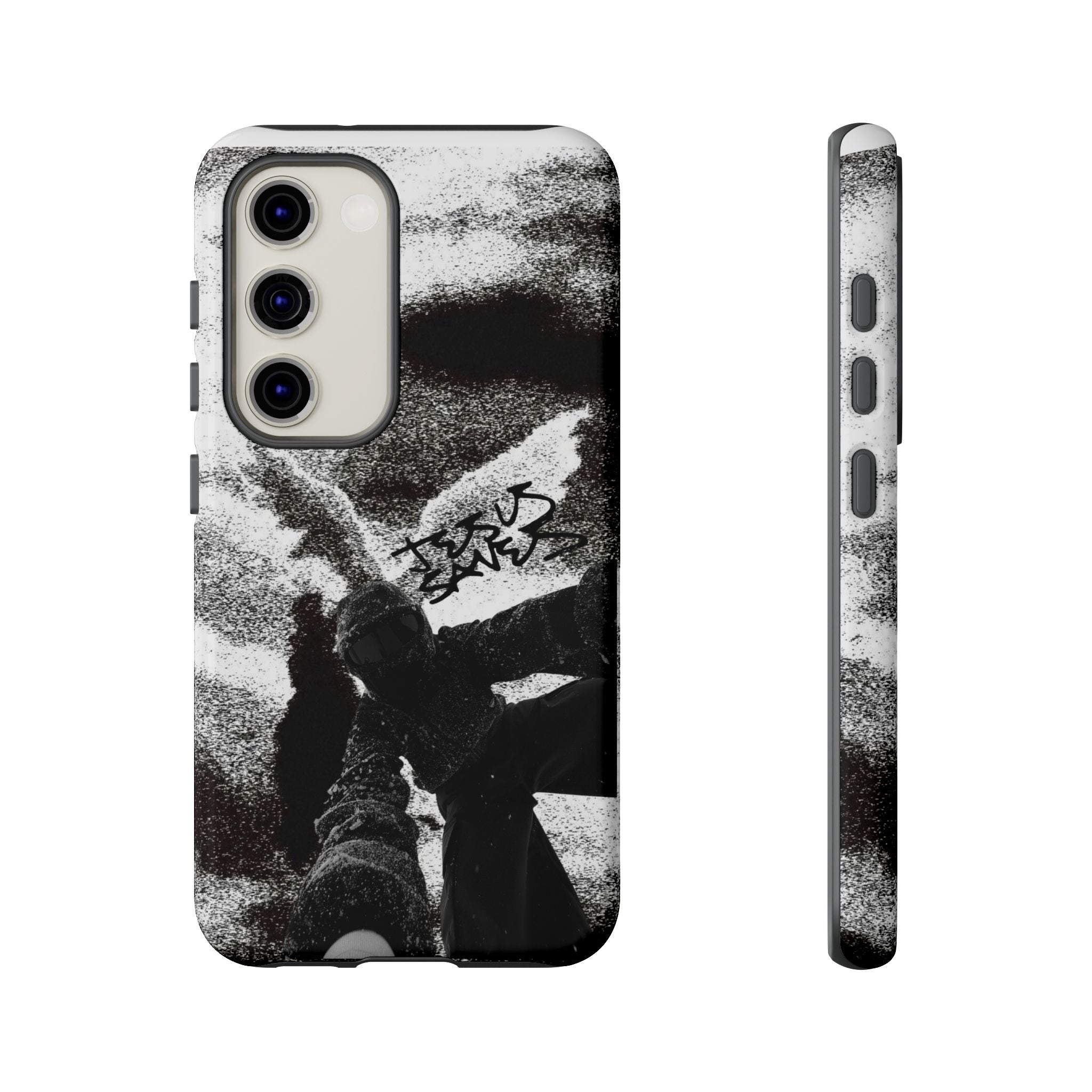 "Jesus Saves" Snowboarder - Tough Phone Case