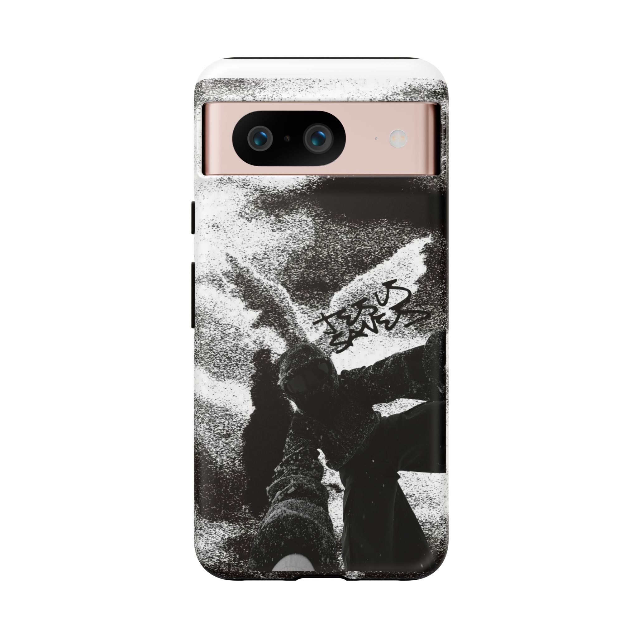 "Jesus Saves" Snowboarder - Tough Phone Case