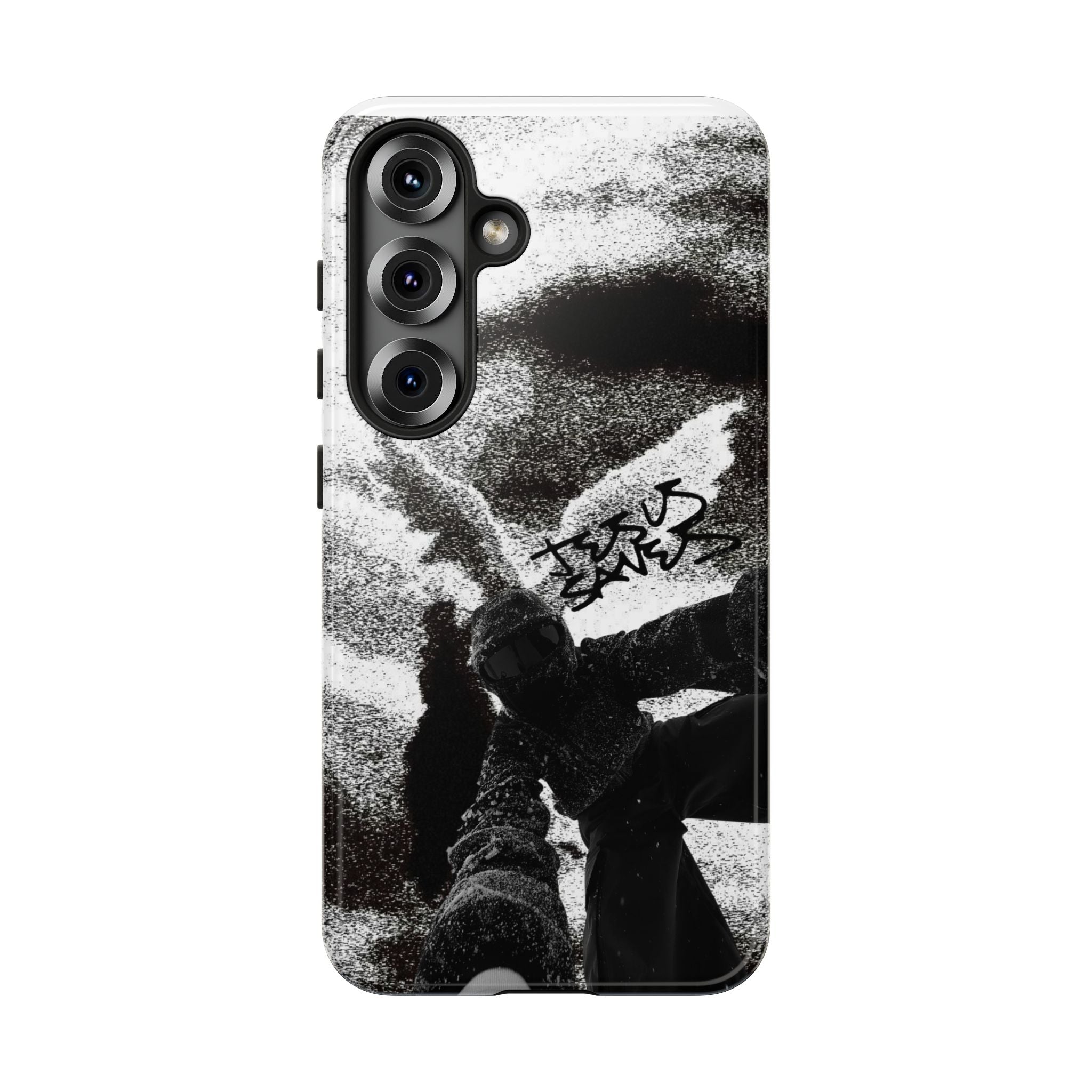 "Jesus Saves" Snowboarder - Tough Phone Case