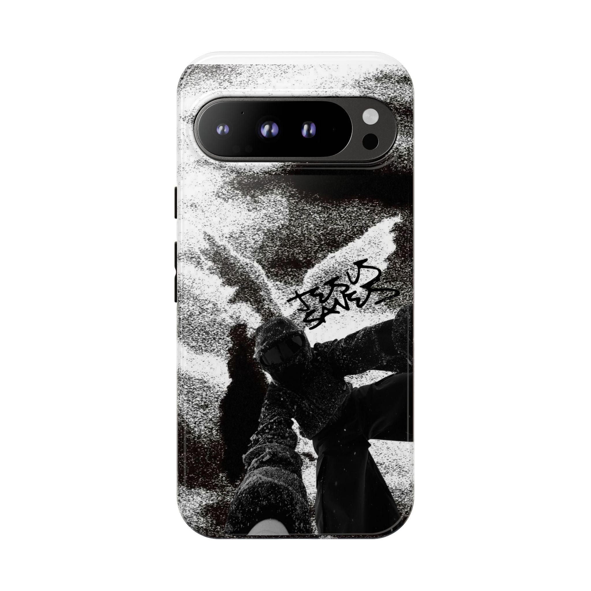 "Jesus Saves" Snowboarder - Tough Phone Case