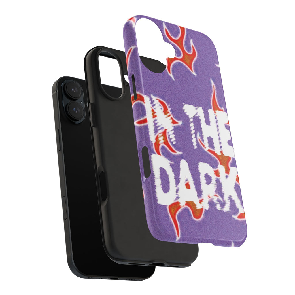 "In the Dark" Purple Flame - Phone Case