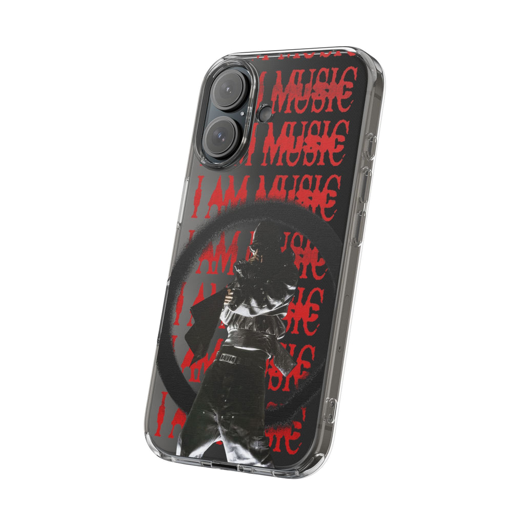 "I Am Music" - Clear Impact Phone Case