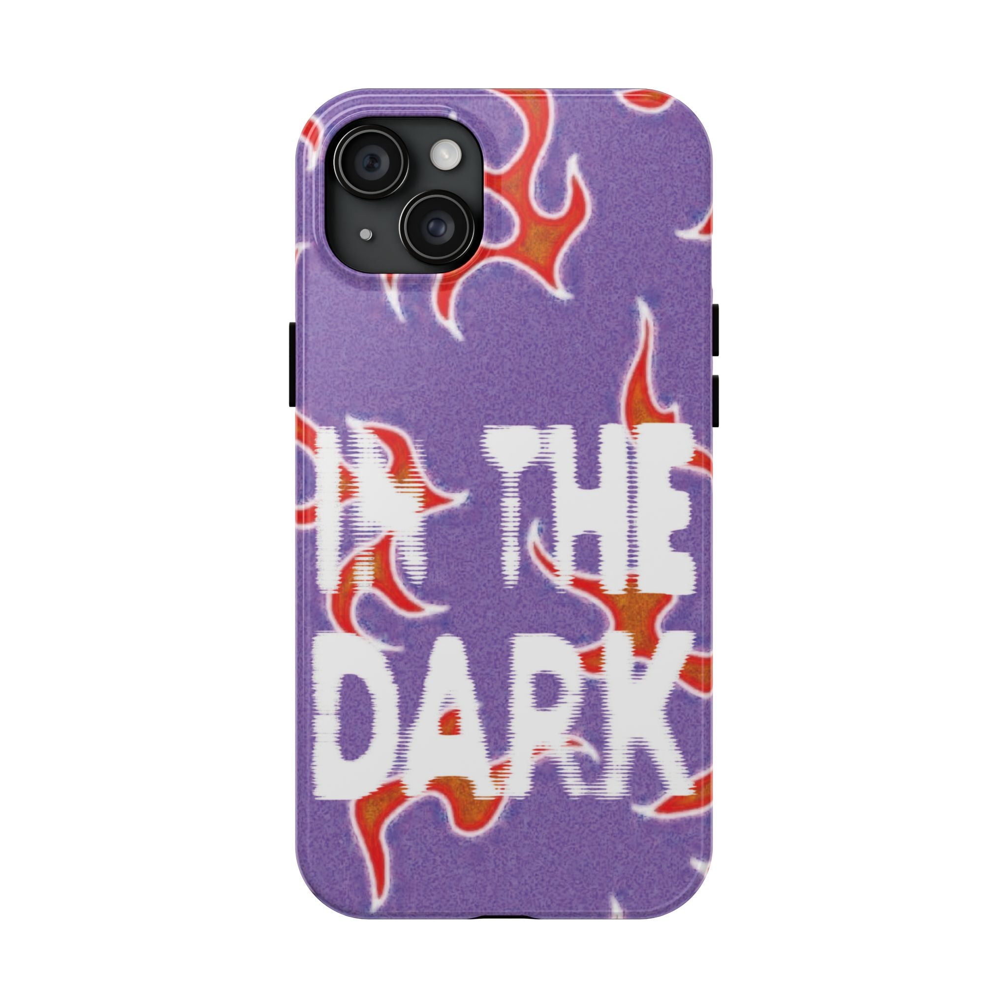 "In the Dark" Purple Flame - Phone Case