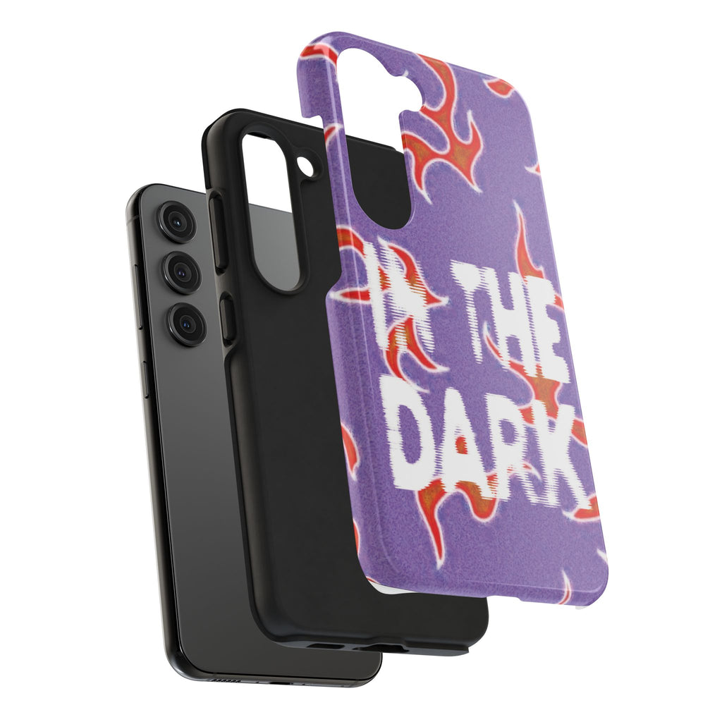 "In the Dark" Purple Flame - Phone Case