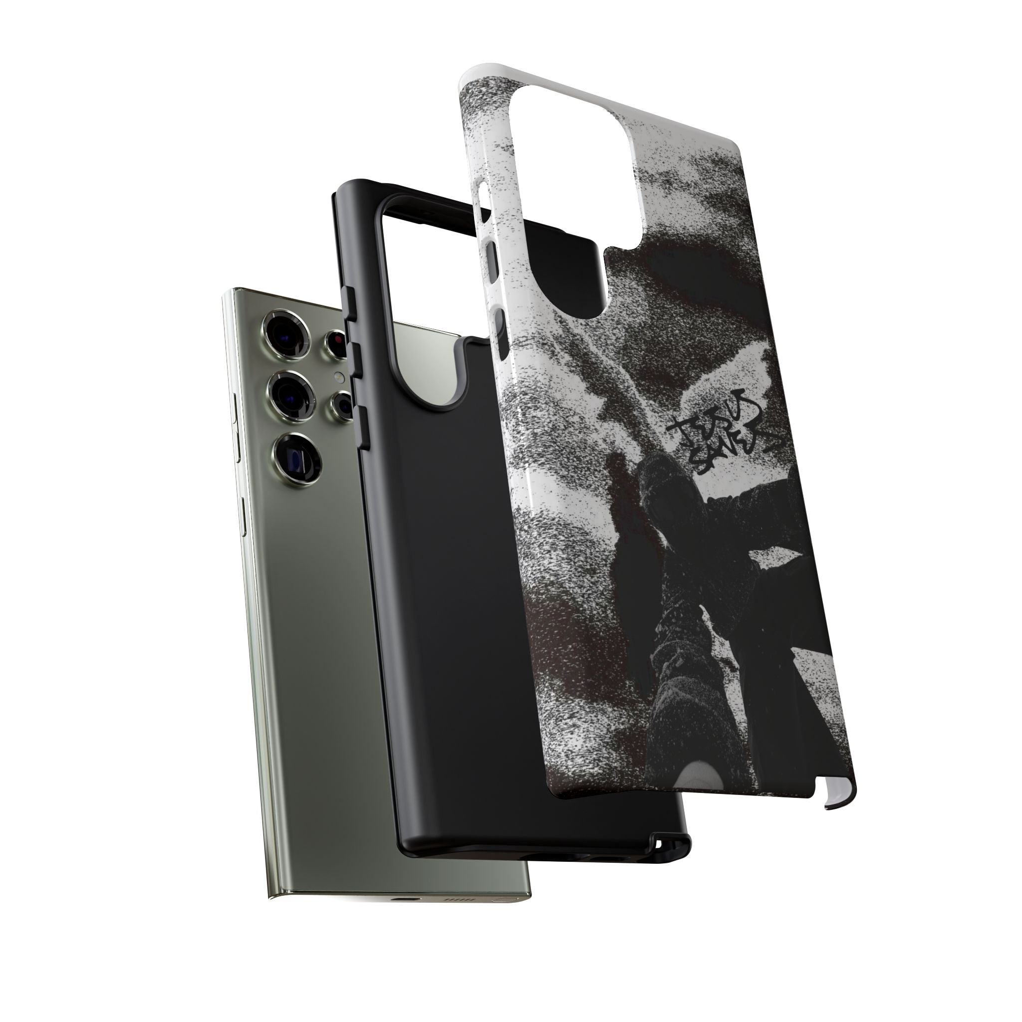 "Jesus Saves" Snowboarder - Tough Phone Case