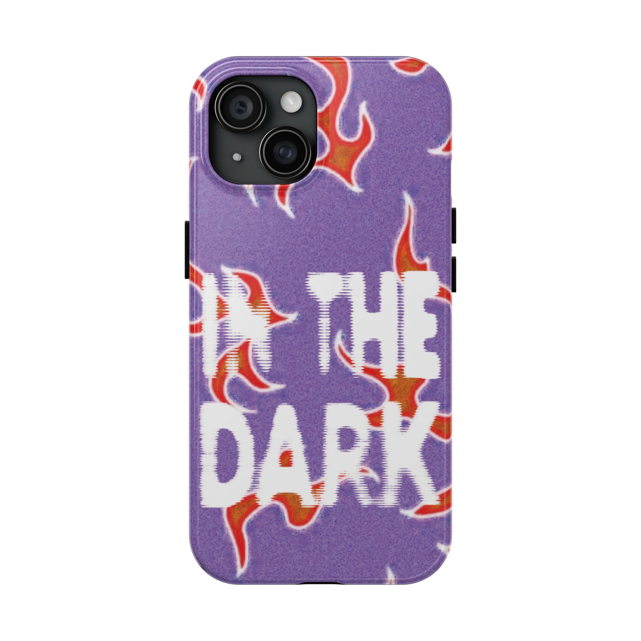 "In the Dark" Purple Flame - Phone Case