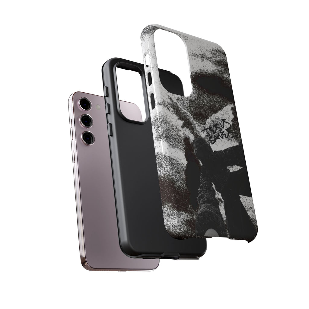 "Jesus Saves" Snowboarder - Tough Phone Case