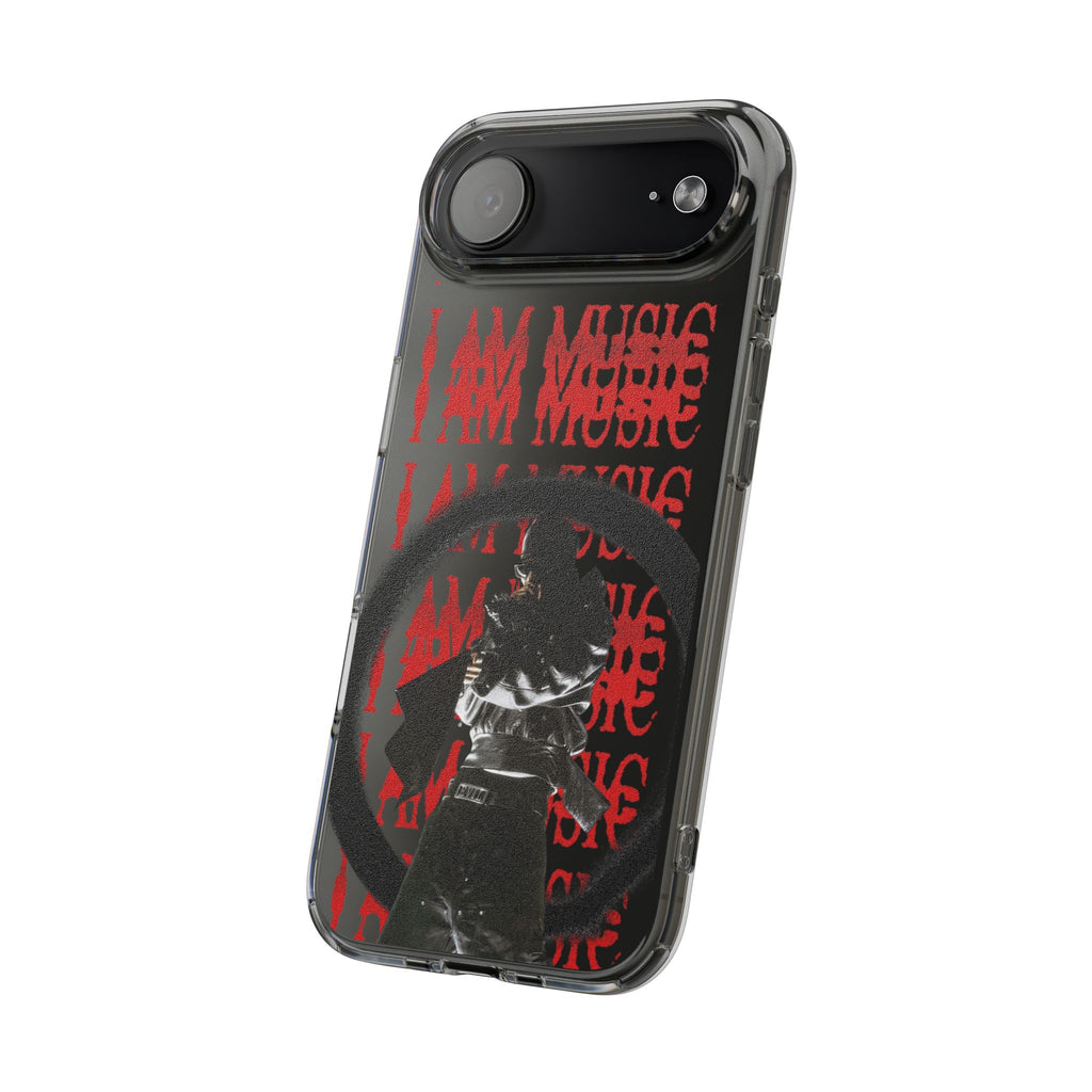 "I Am Music" - Clear Impact Phone Case