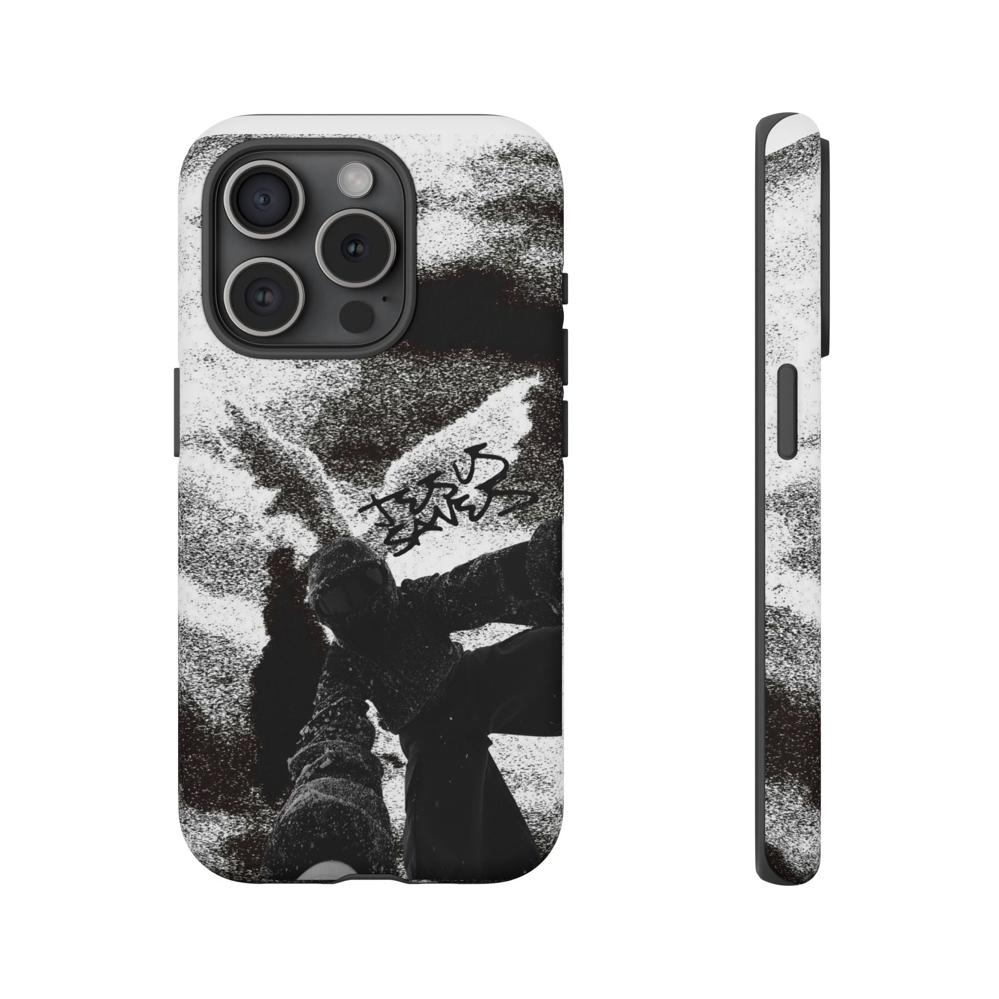"Jesus Saves" Snowboarder - Tough Phone Case