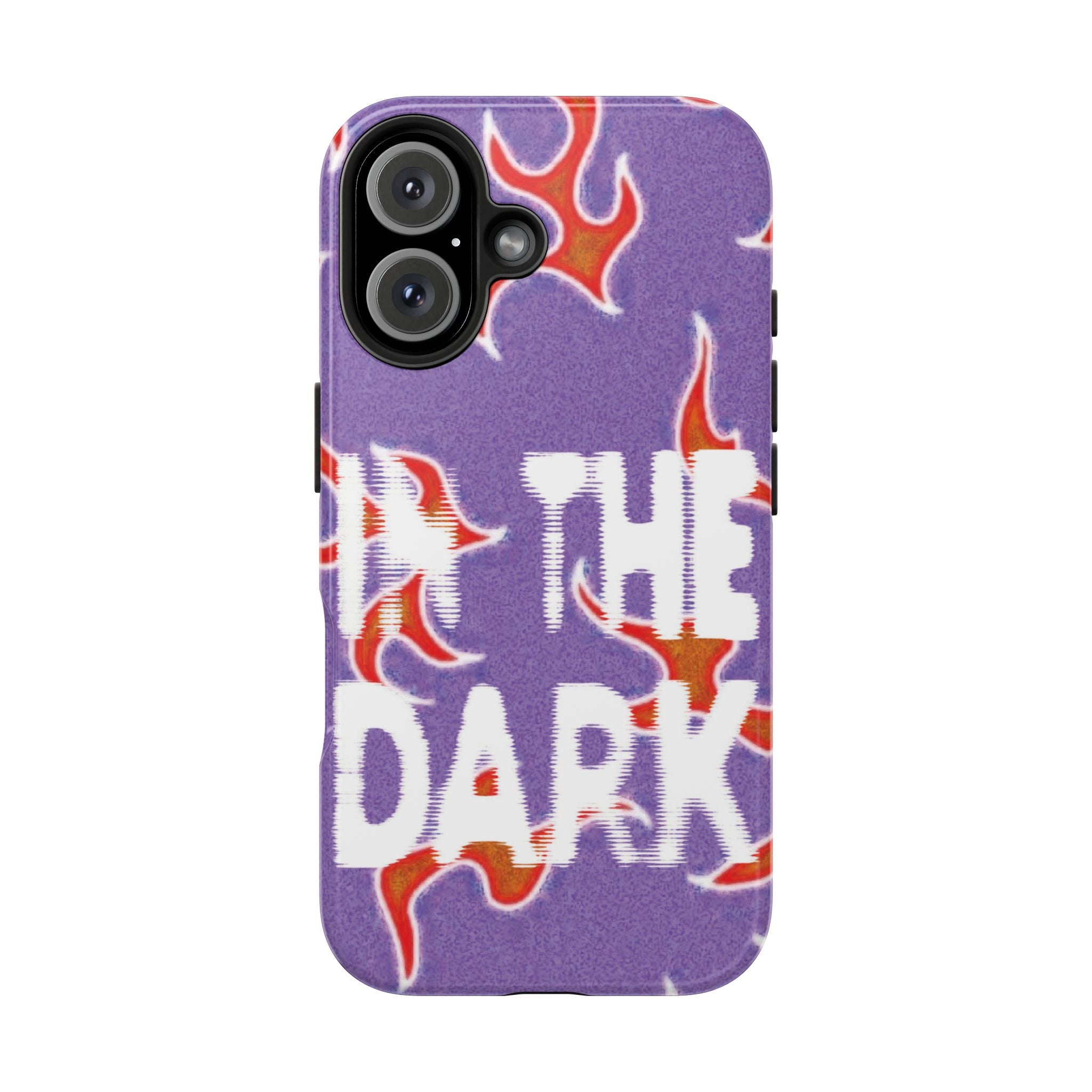 "In the Dark" Purple Flame - Phone Case