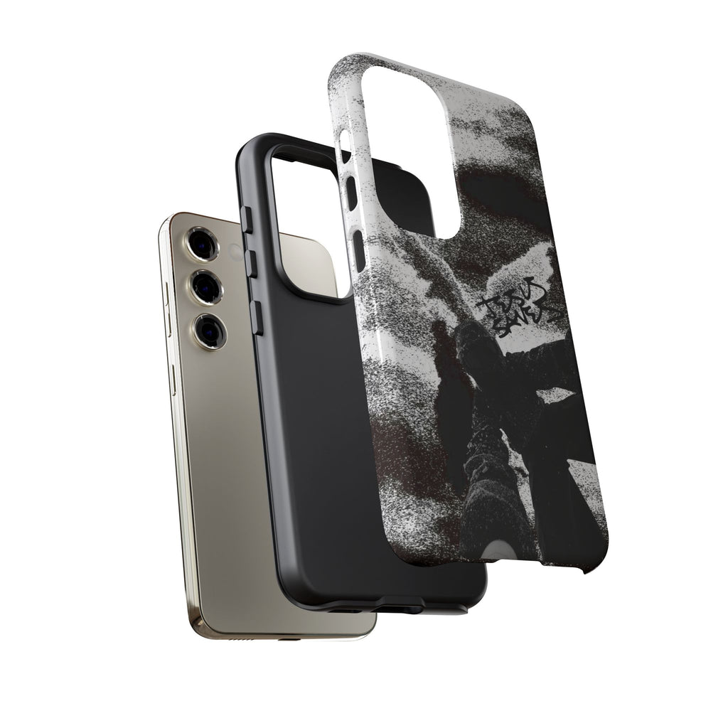 "Jesus Saves" Snowboarder - Tough Phone Case