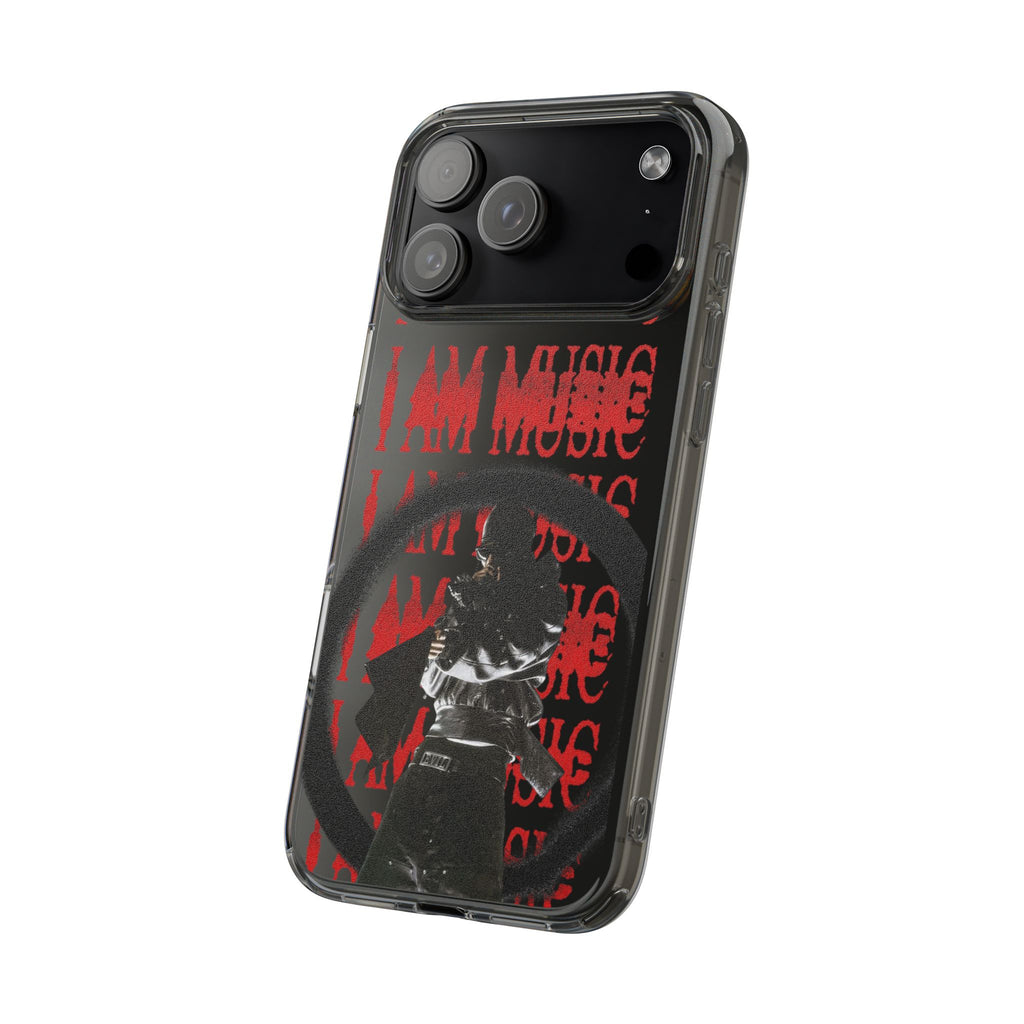 "I Am Music" - Clear Impact Phone Case