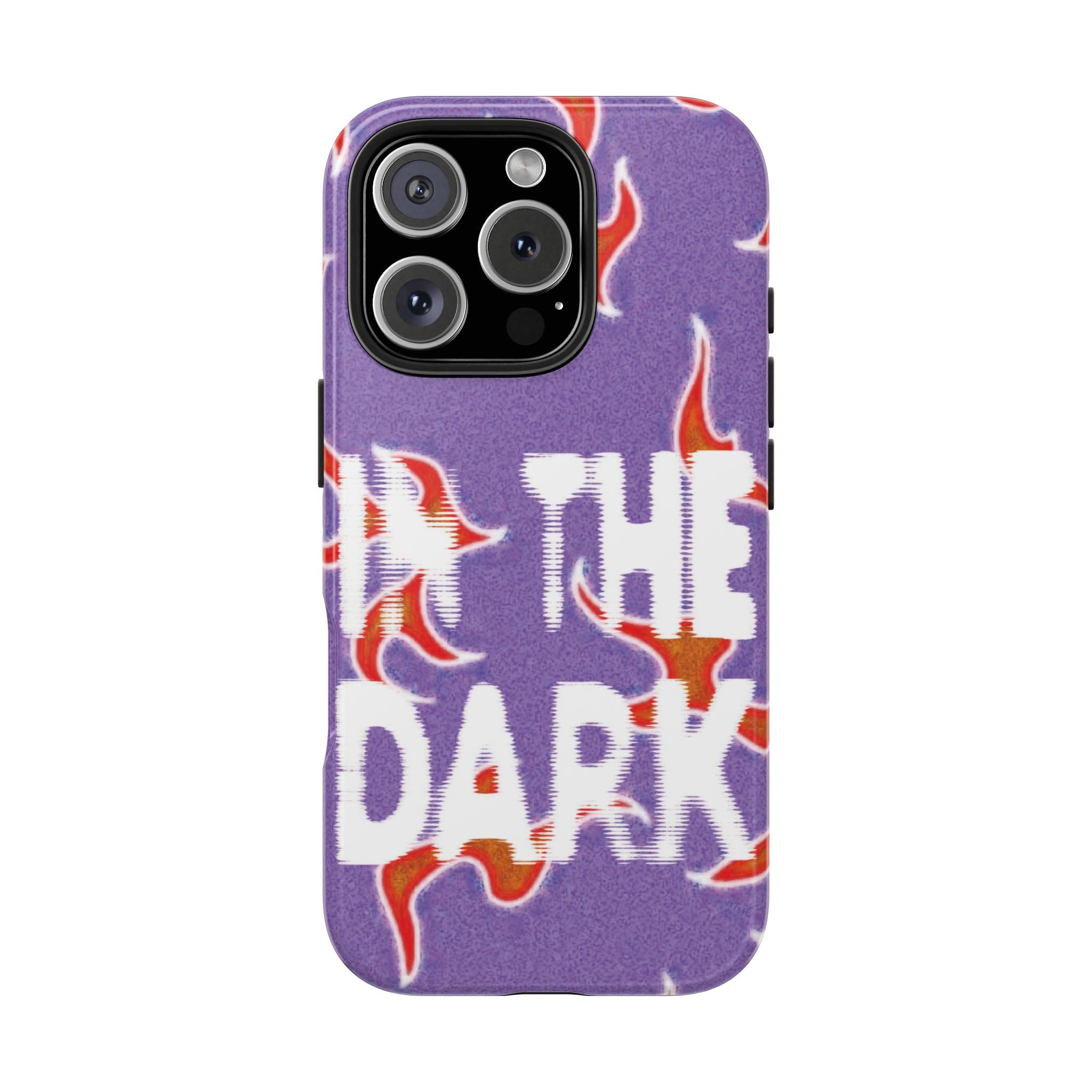 "In the Dark" Purple Flame - Phone Case
