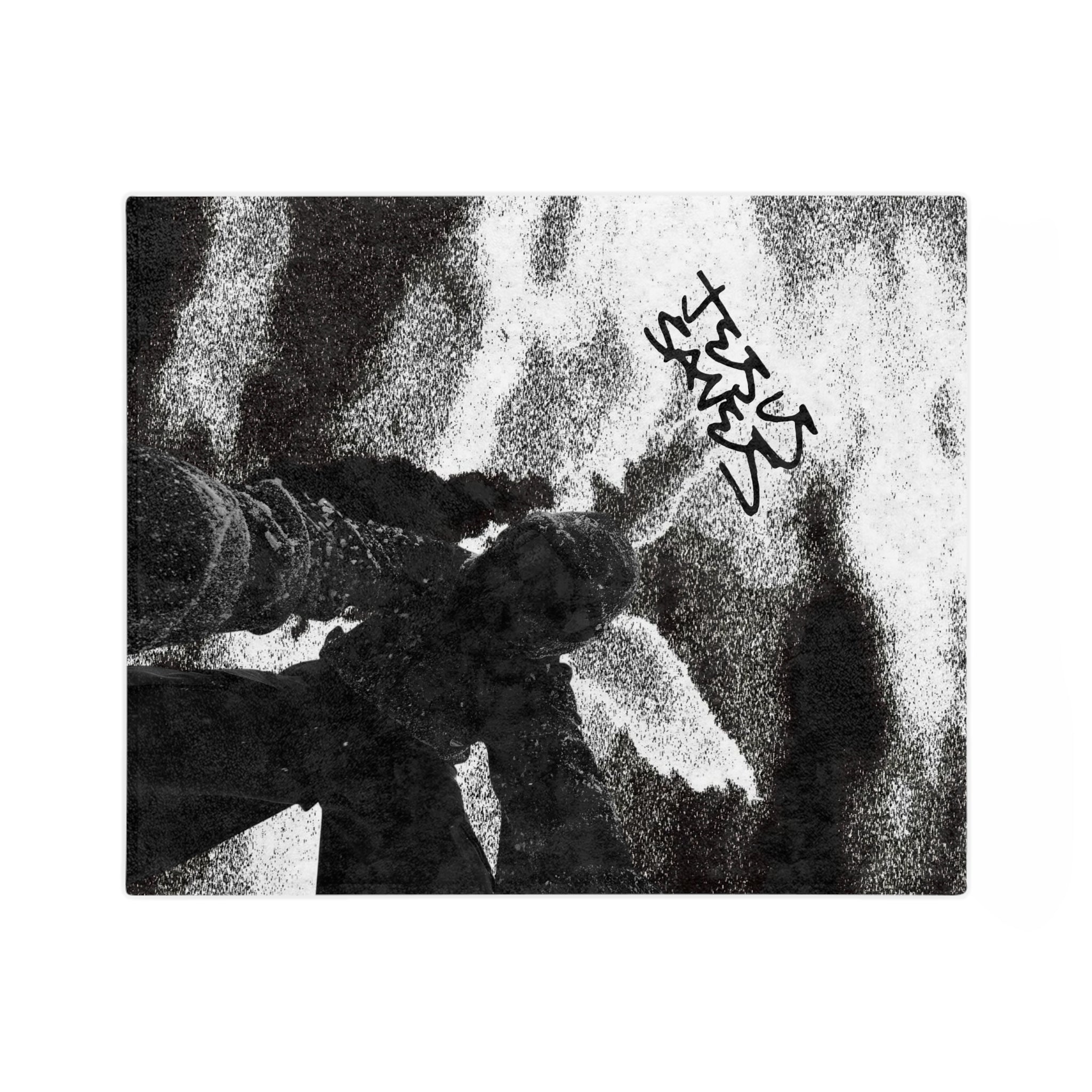 "Jesus Saves" Snowboarder - Microfiber Blanket