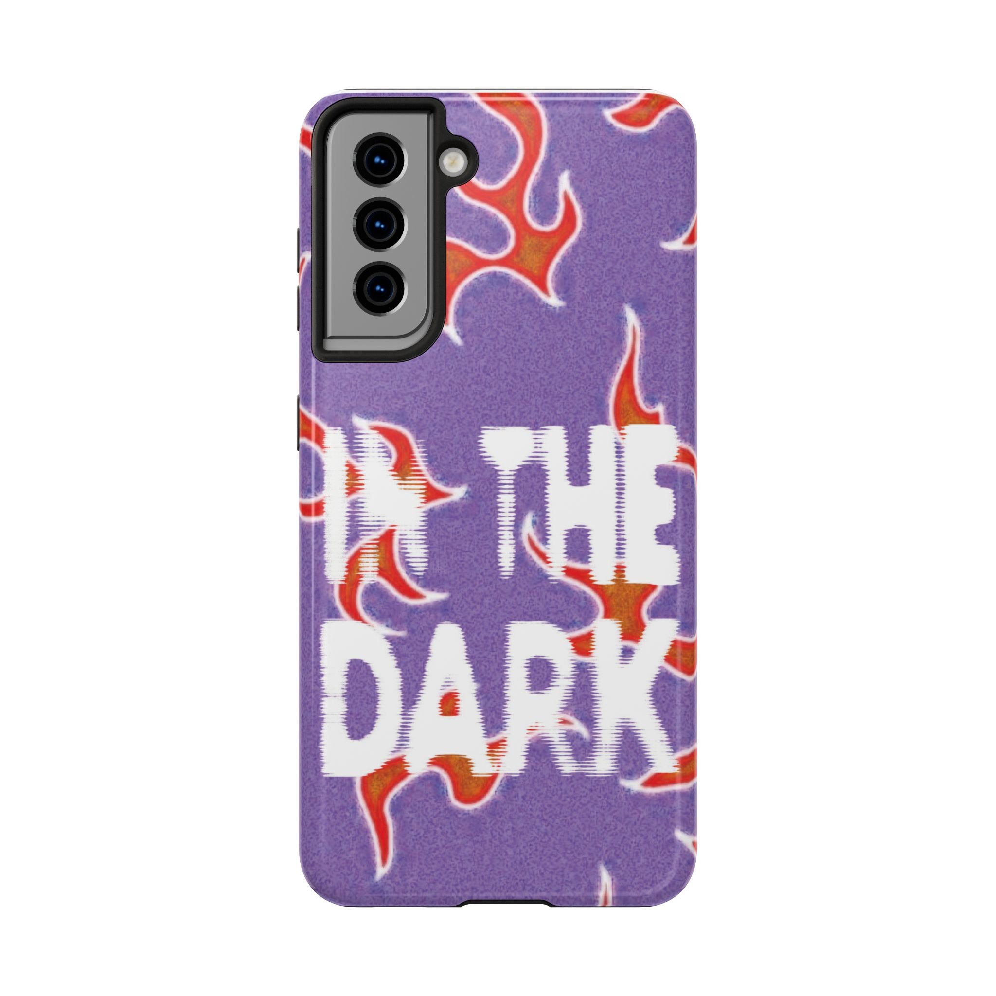 "In the Dark" Purple Flame - Phone Case
