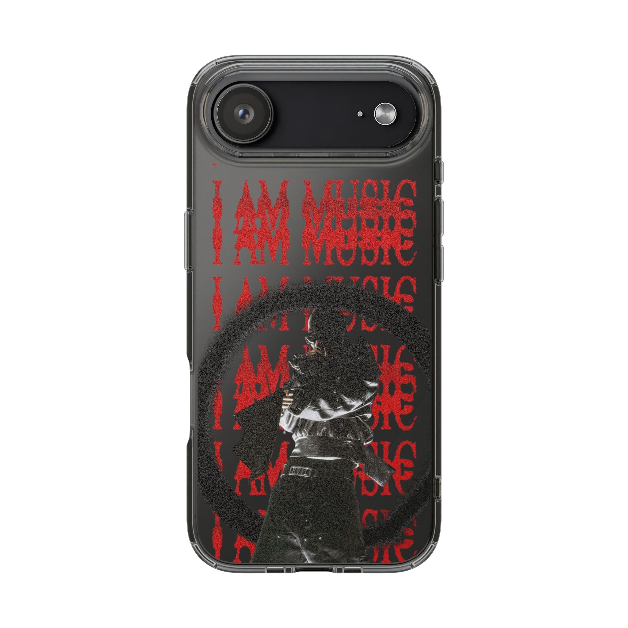 "I Am Music" - Clear Impact Phone Case