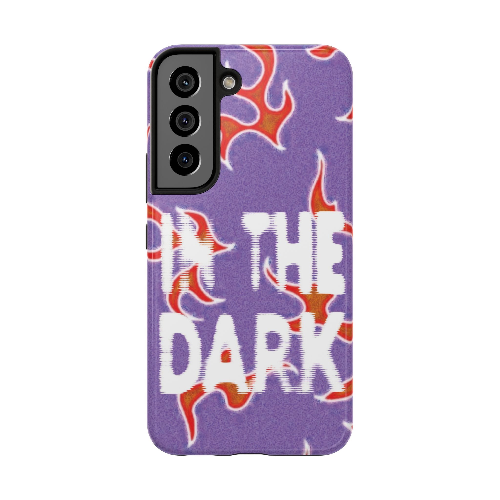 "In the Dark" Purple Flame - Phone Case